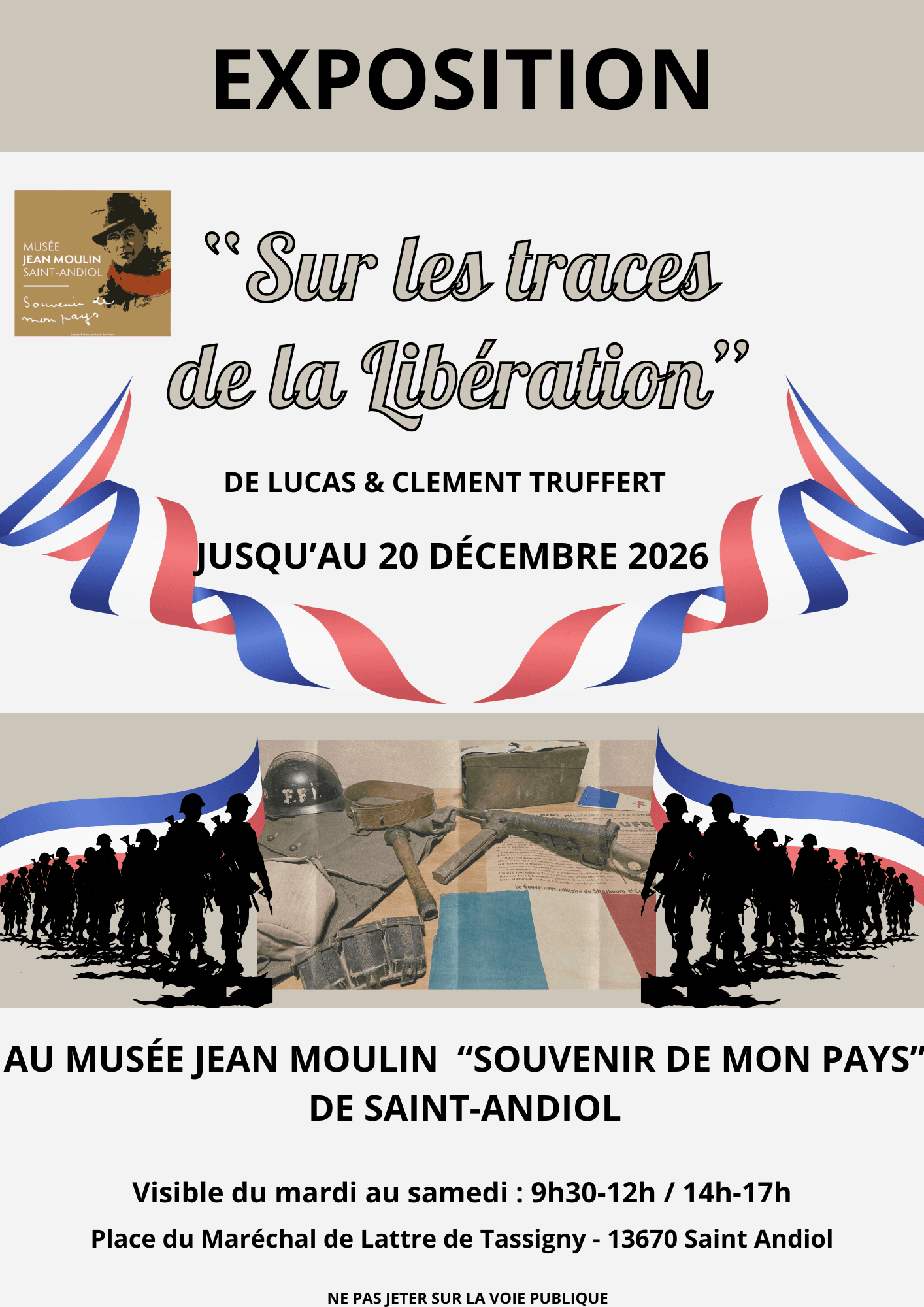 Exposition "Sur les traces de la Libération"_Saint-Andiol