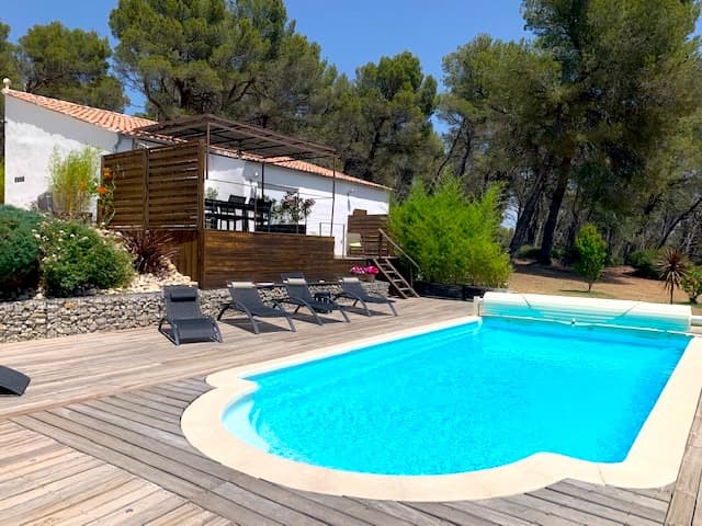 Vue de la piscine