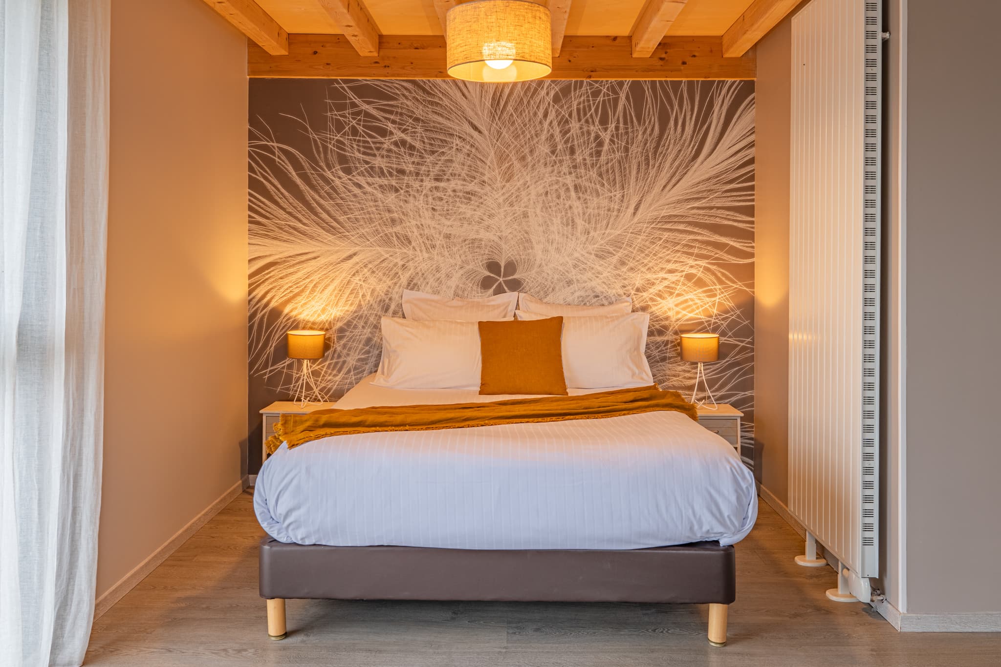 Omesweethome-Chambre fleur d'acacia