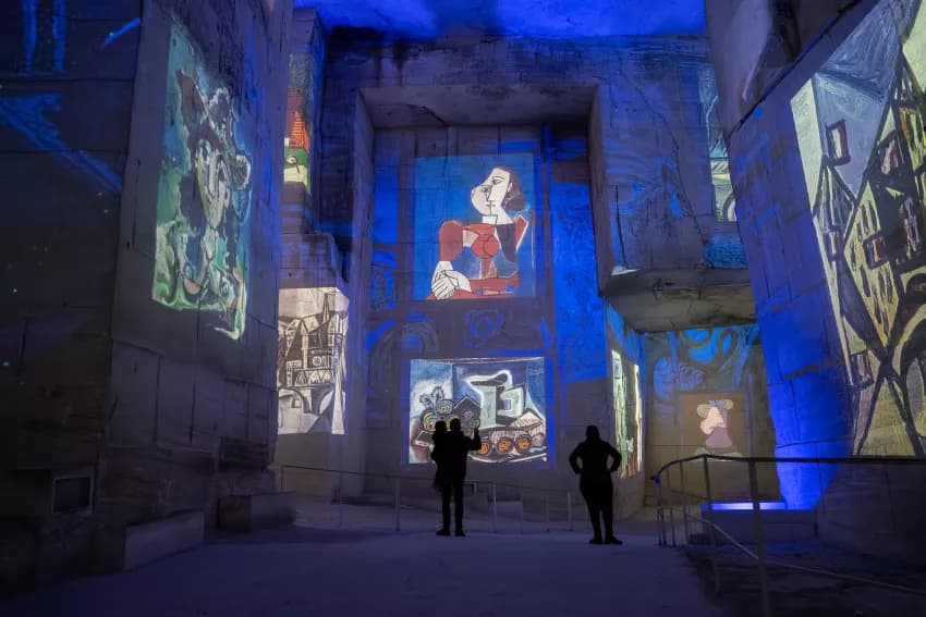 Carrières des Lumières 2026 : Picasso et Frida Kahlo_Les Baux-de-Provence