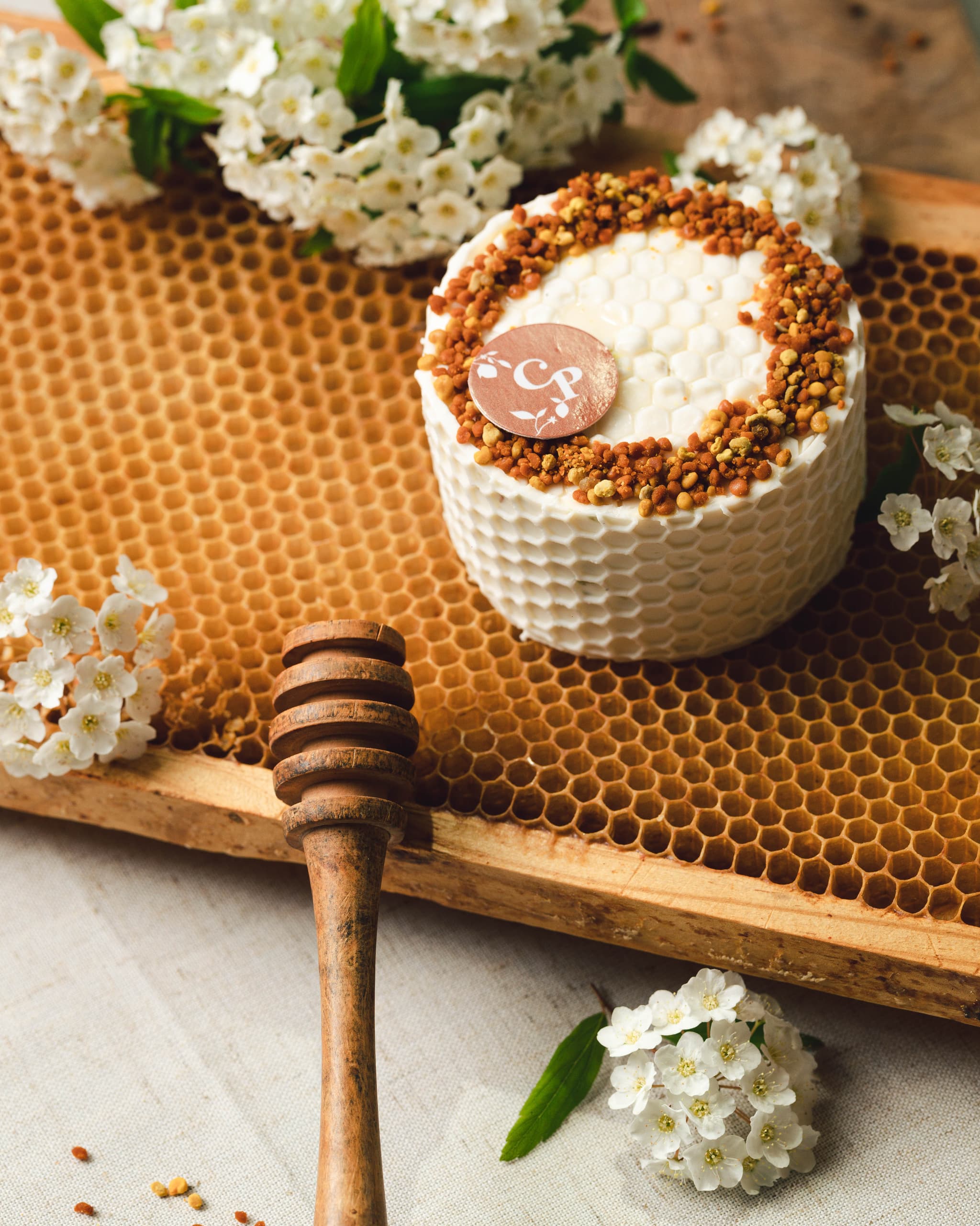 Le miel du jas des abeilles