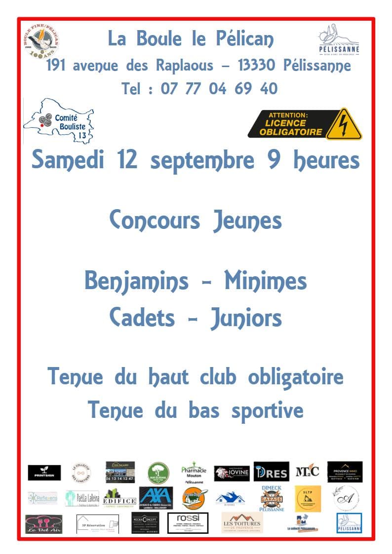 Pétanque : concours jeunes_Pélissanne