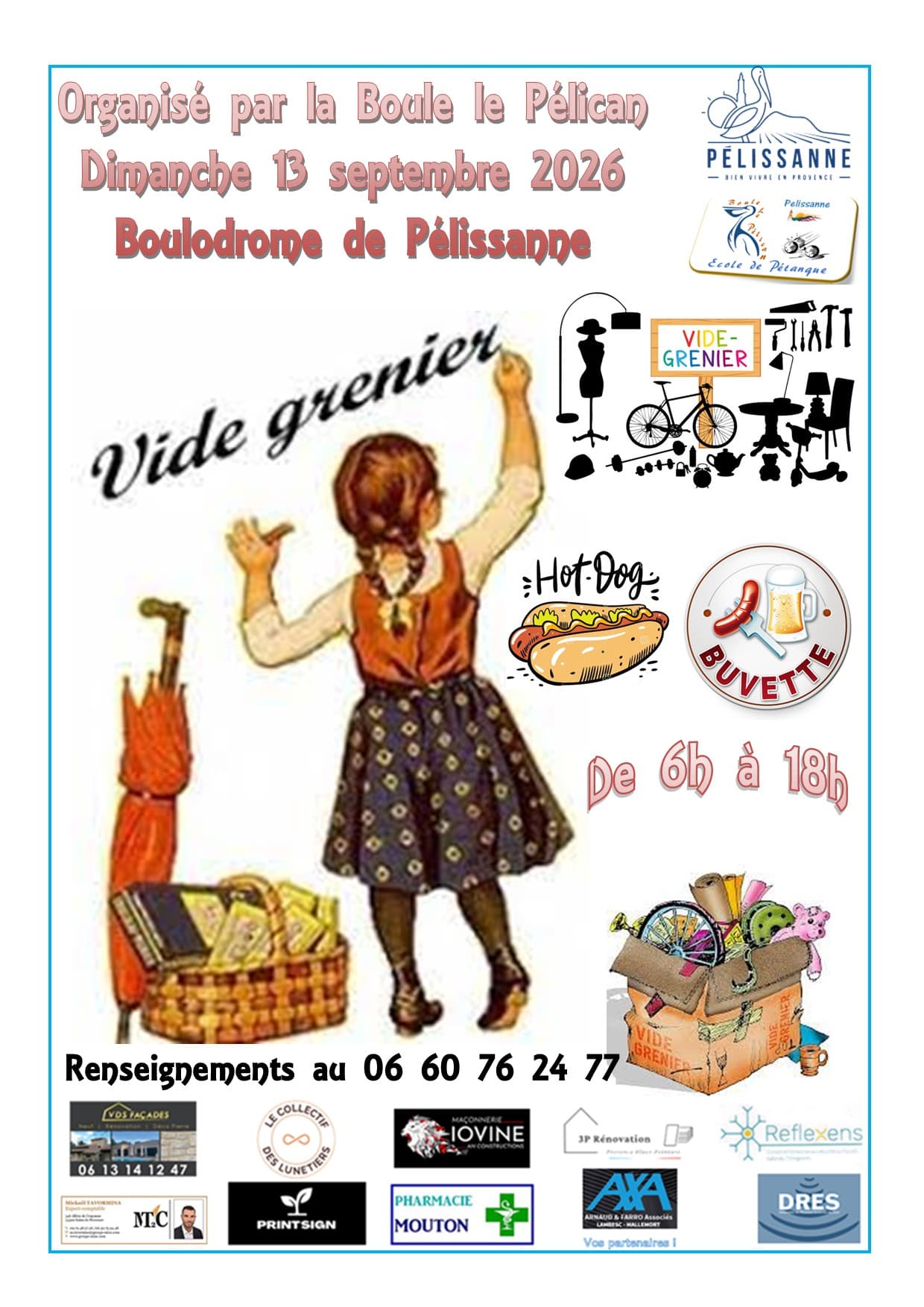 Vide Grenier de La Boule Le Pélican_Pélissanne