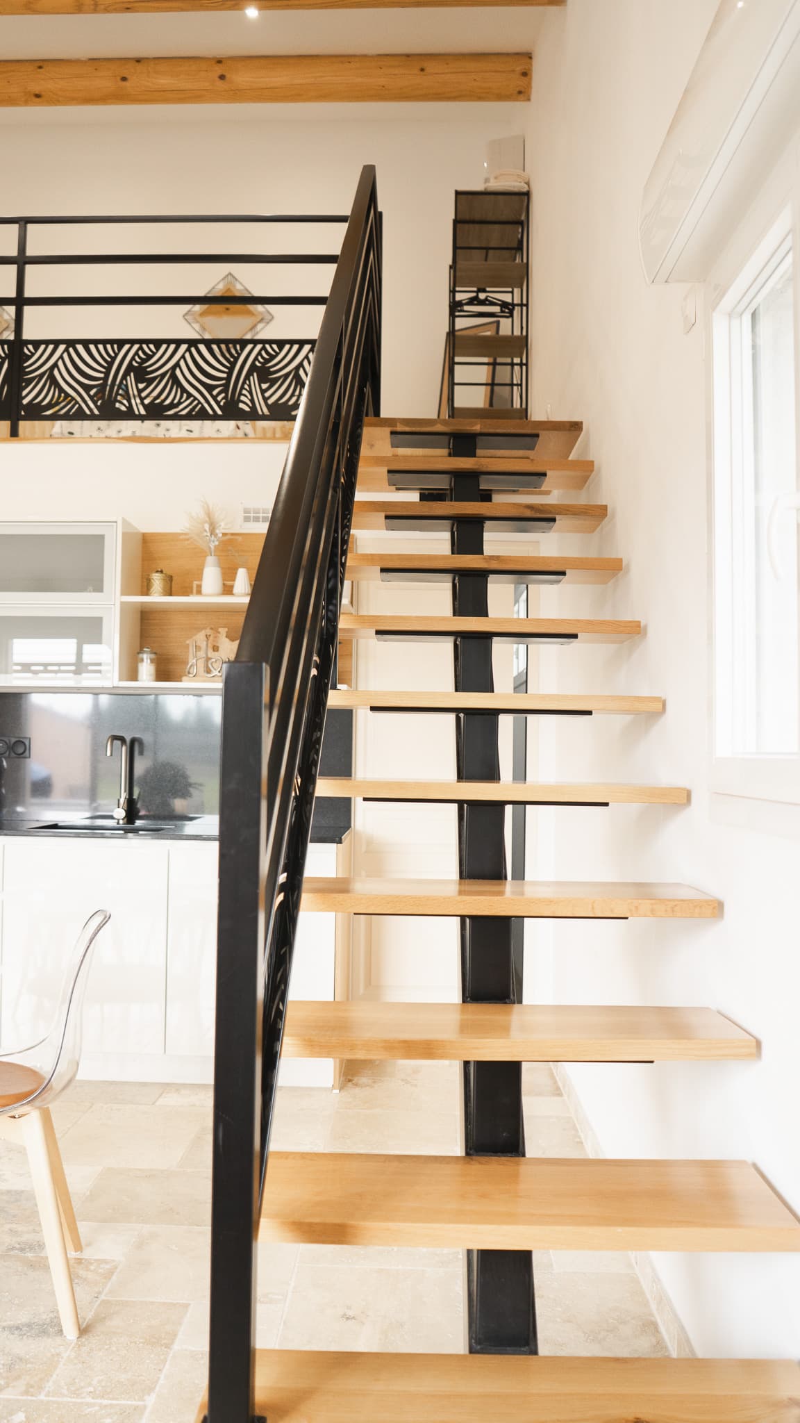 escalier mezzanine