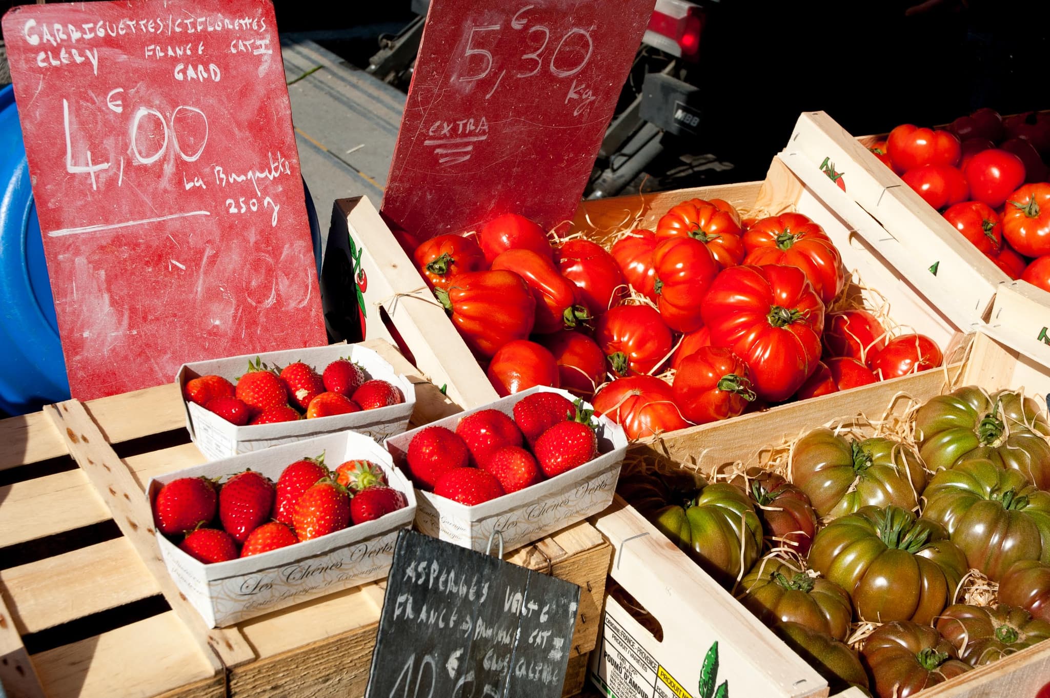 Le marché du dimanche matin