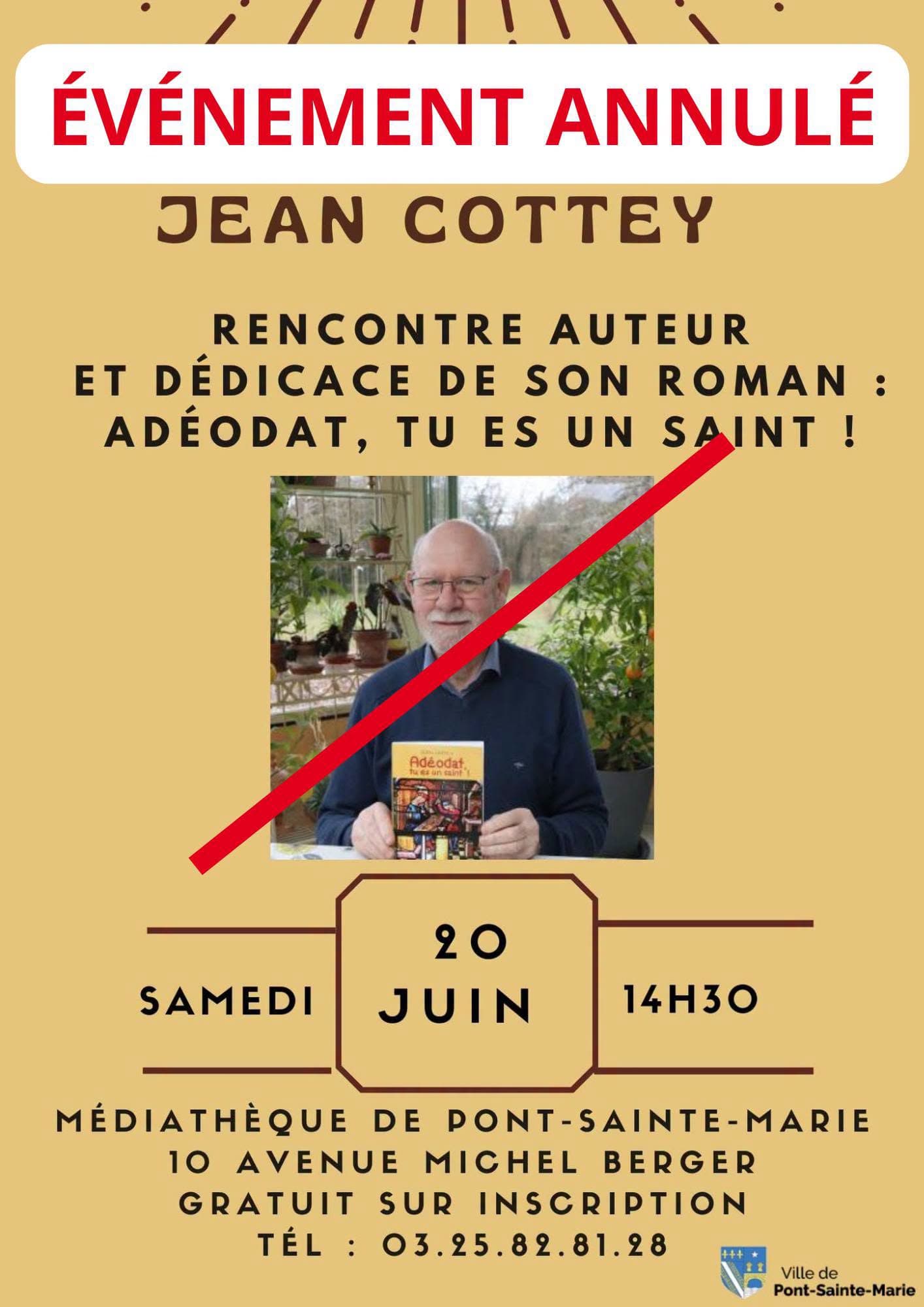 affiche rencontre auteur