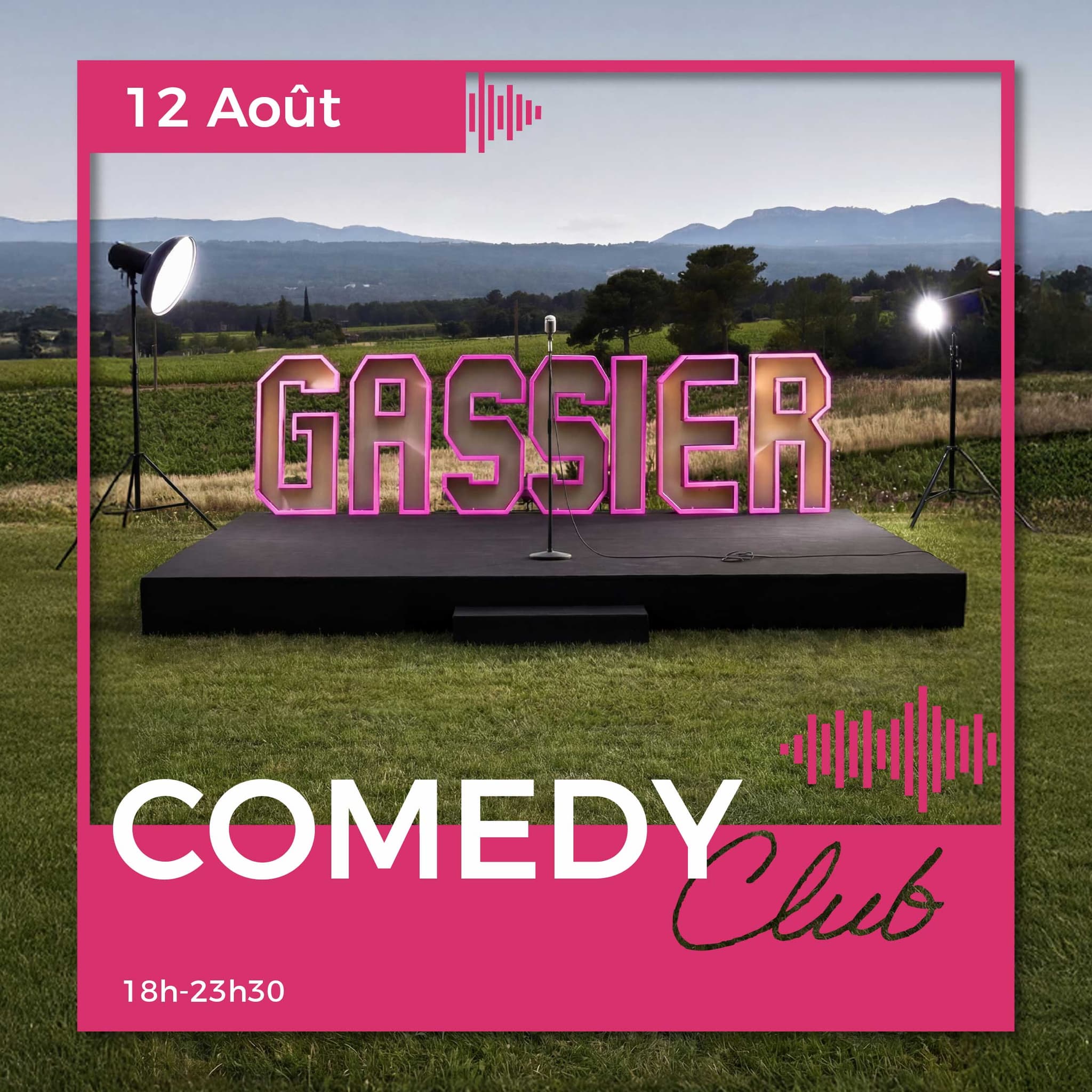 COMEDY 12 AOUT