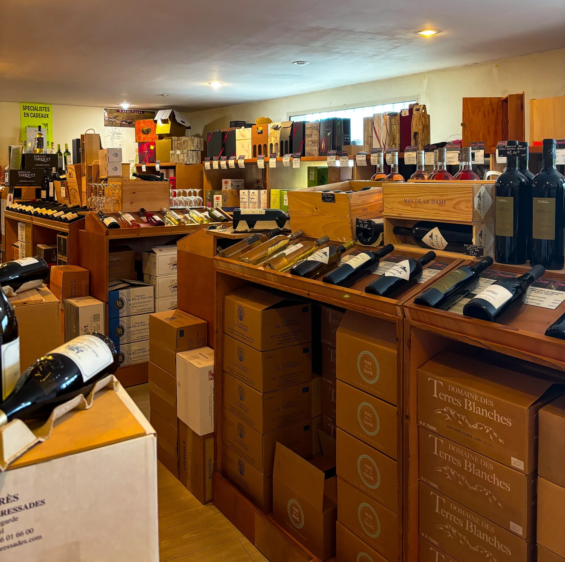 Magasin de spiritueux Caves et Domaines