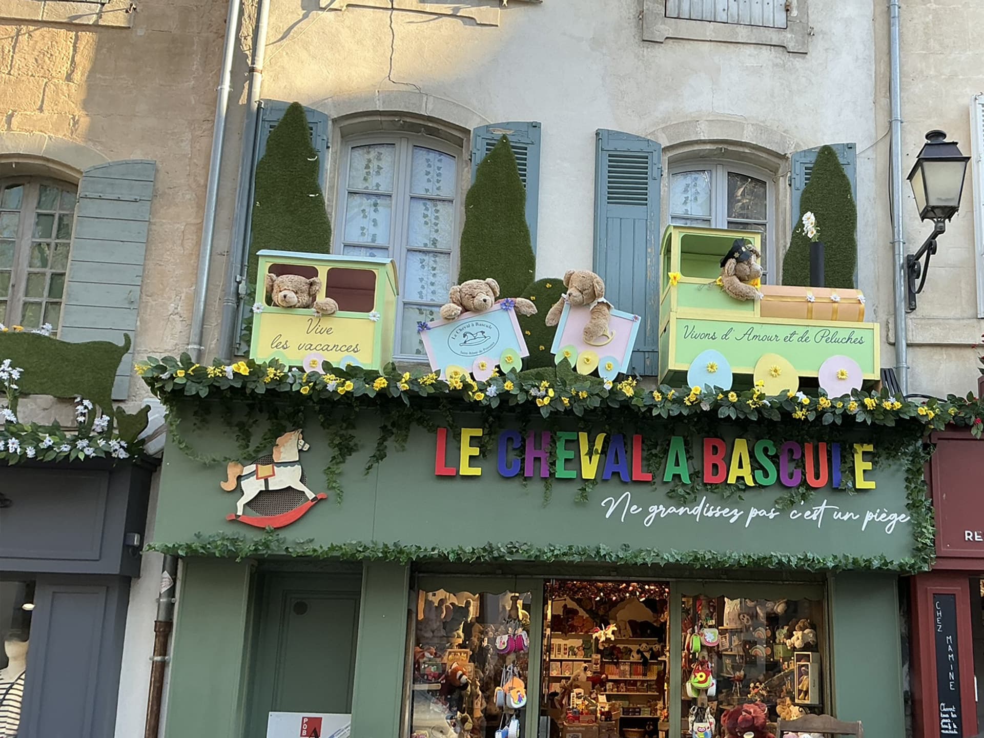 Le Cheval à Bascule_Saint-Rémy-de-Provence