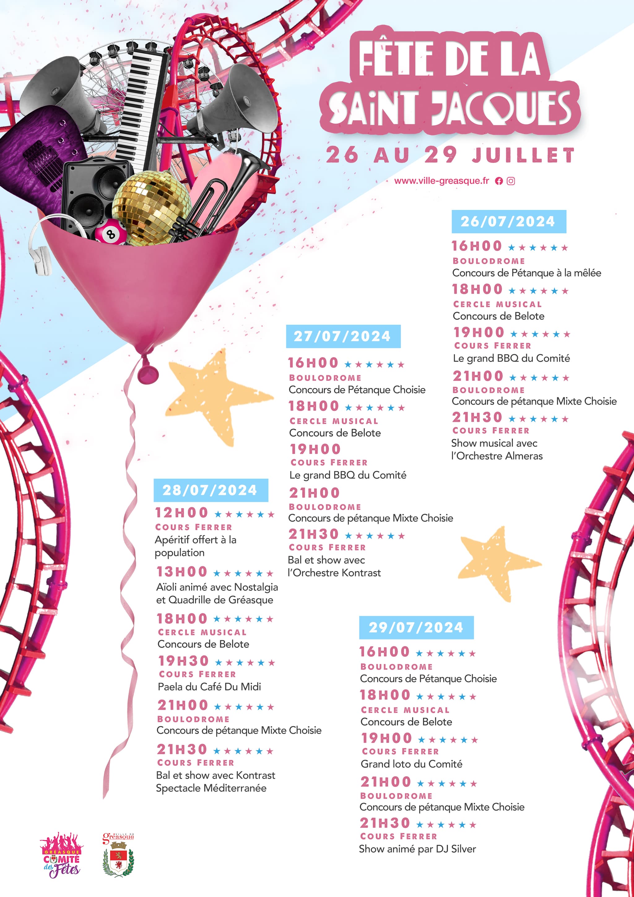 Fête de la Saint Jacques à Gréasque
