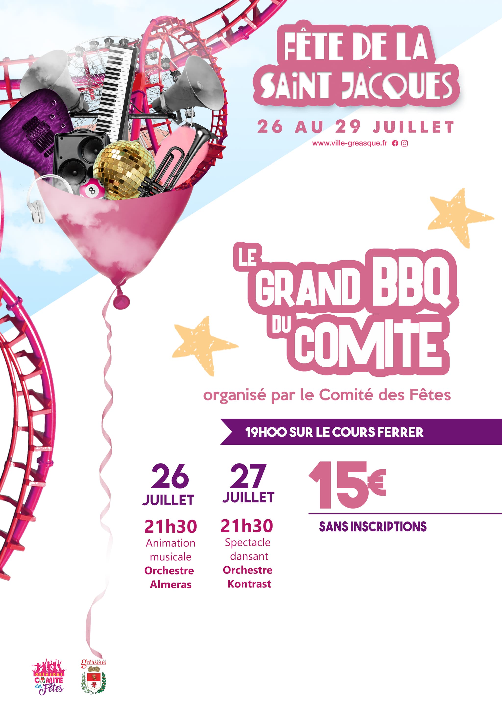 Fête de la Saint Jacques à Gréasque