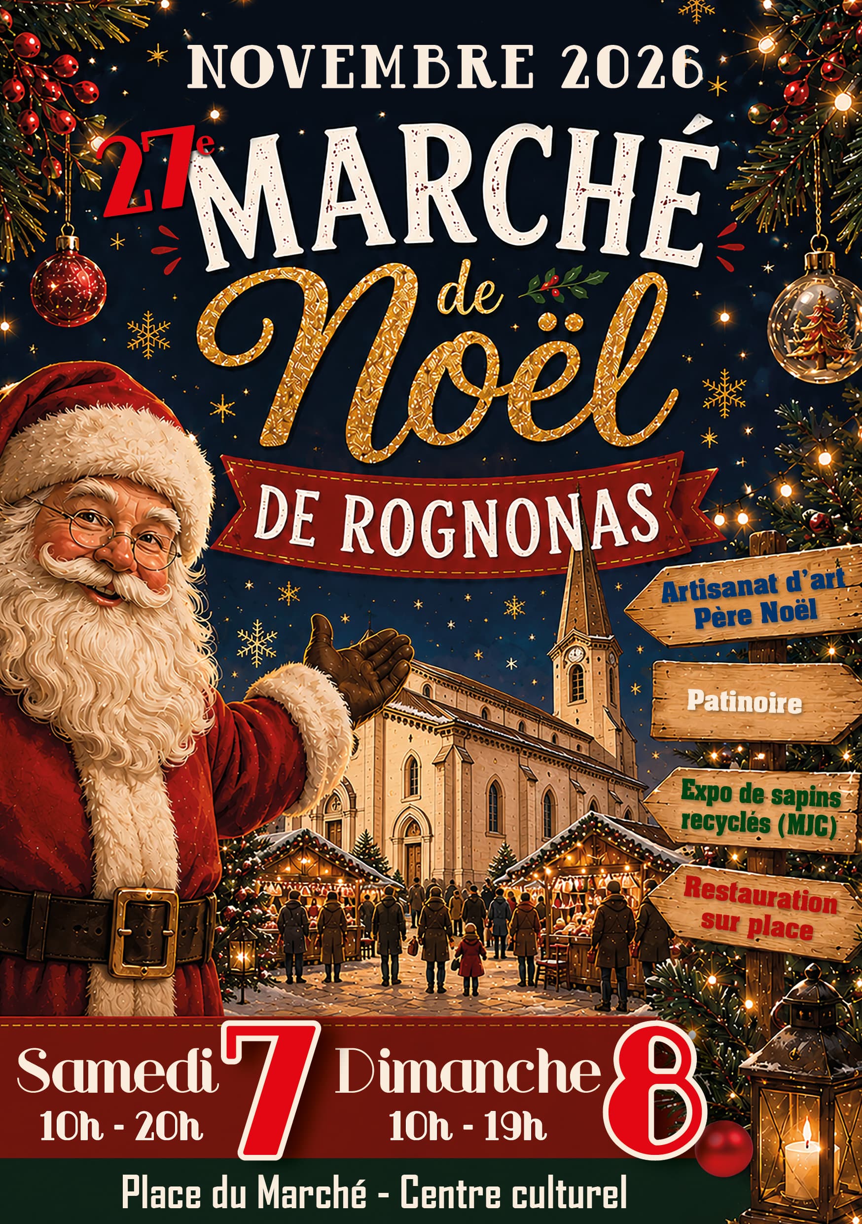 Marché de Noël_Rognonas