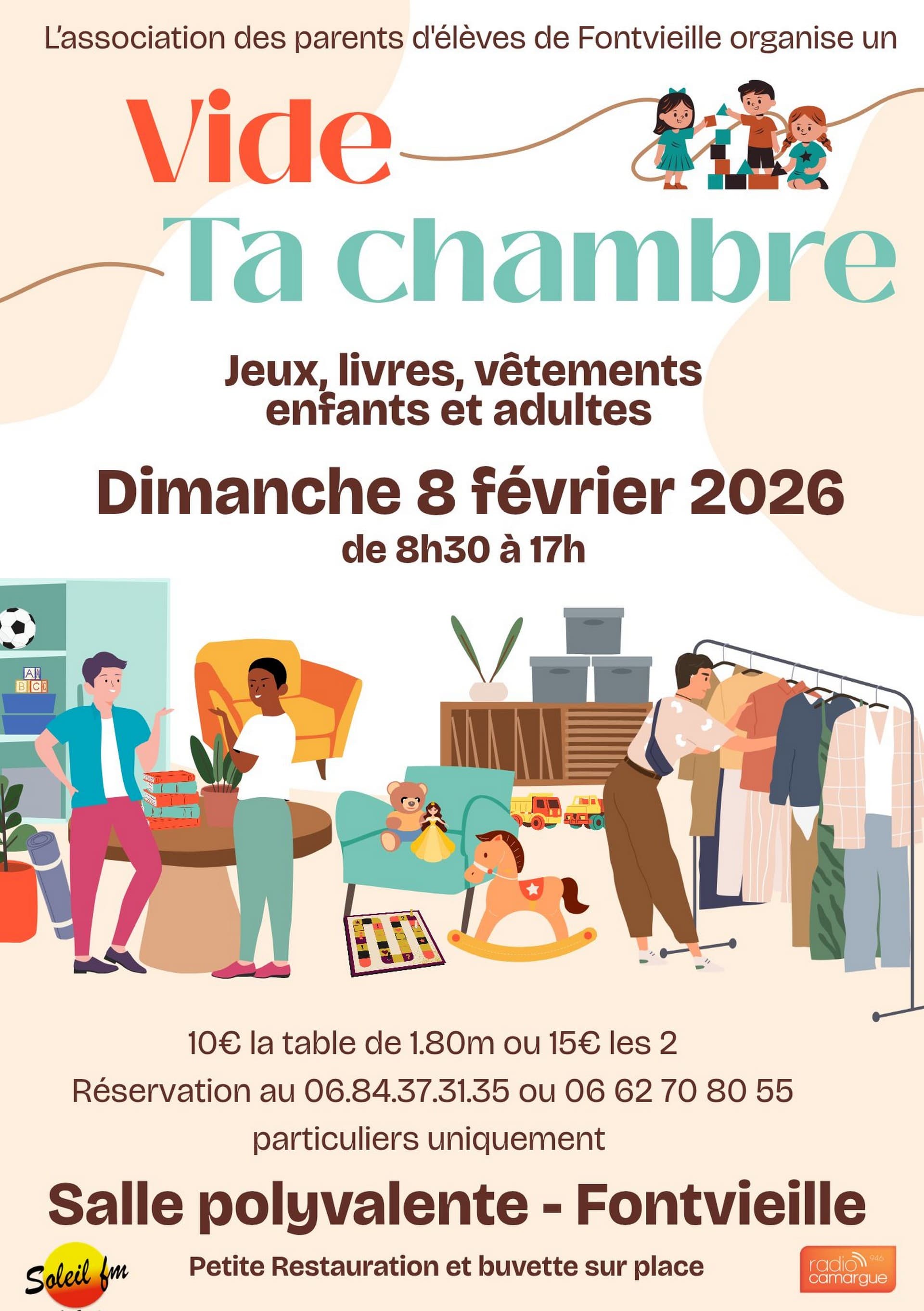 'Vide ta chambre' - organisé par l'APEF de Fontvieille_Fontvieille