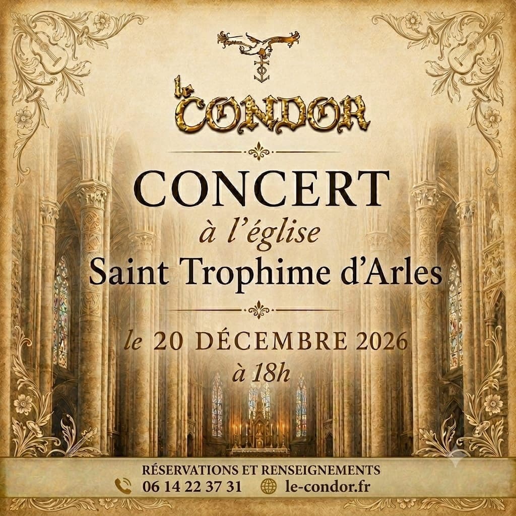 Concert du Condor à l'église Saint-Trophime_Arles