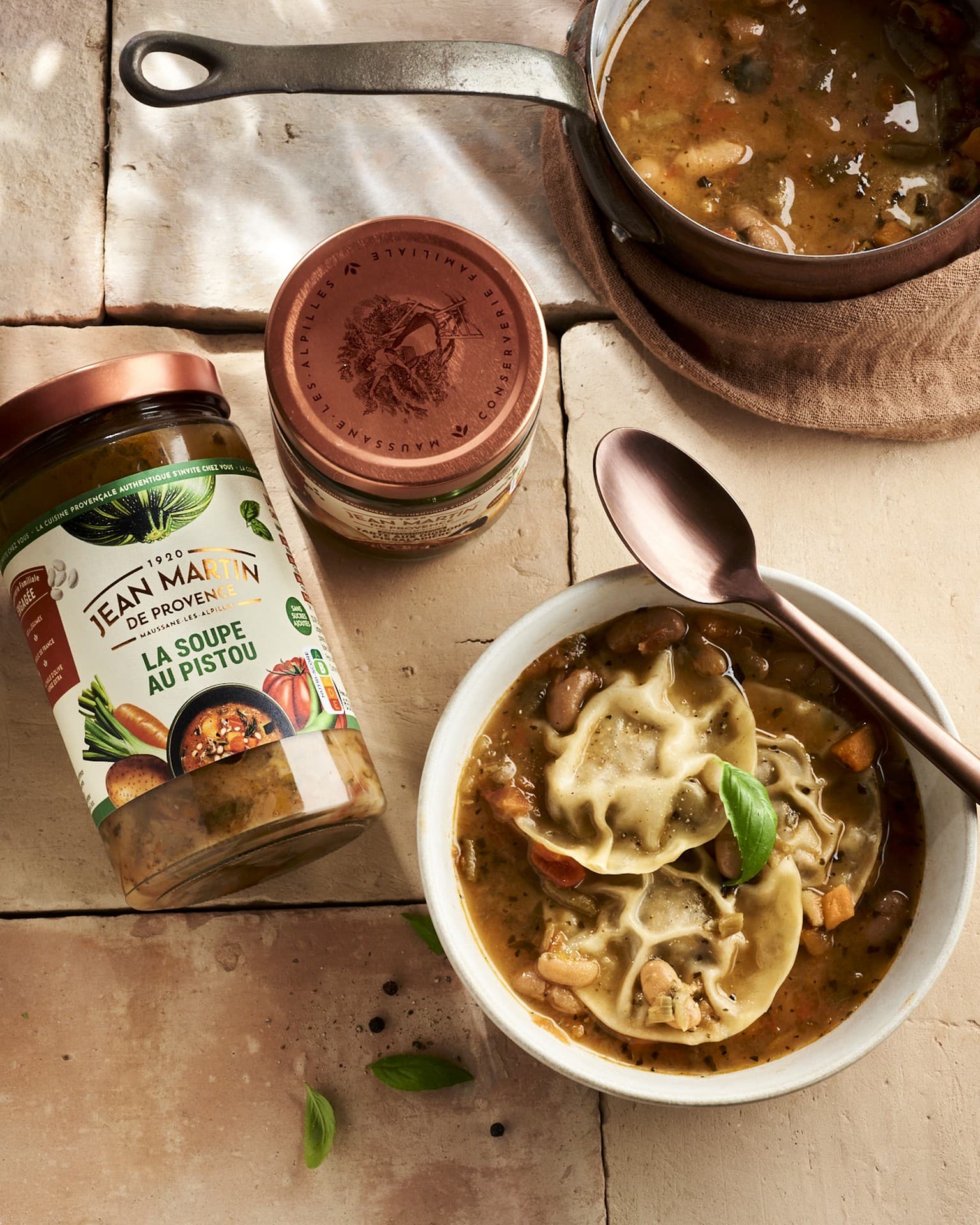 Boutique Jean Martin de Provence à Maussane-les-Alpilles Soupe en bocal