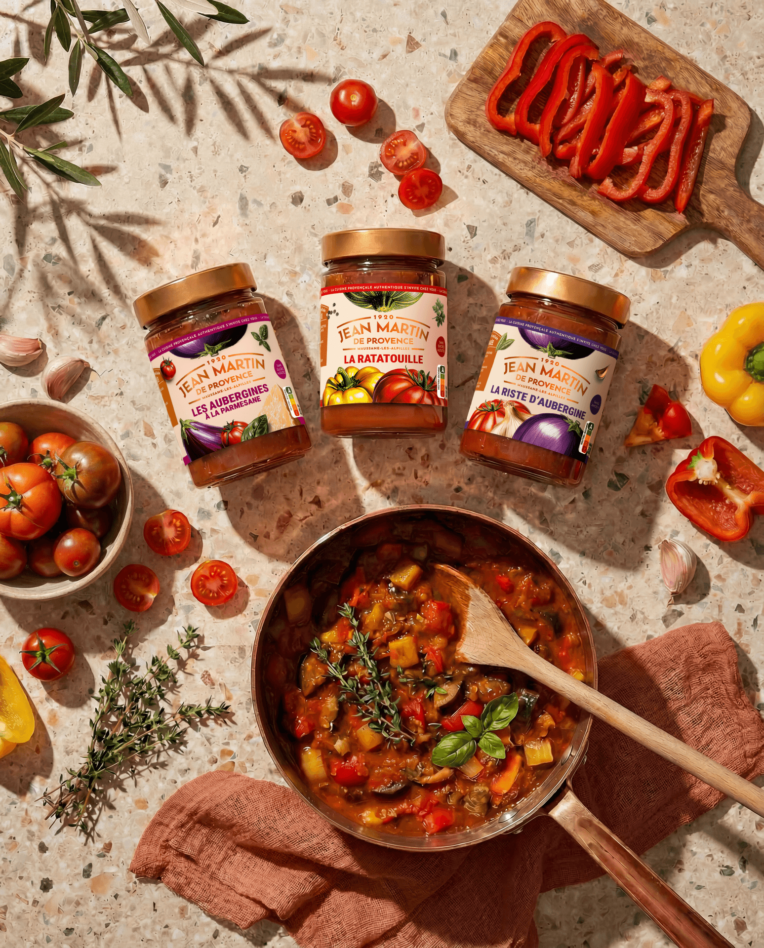 Boutique Jean Martin de Provence à Maussane-les-Alpilles Bocaux de plats provençaux
