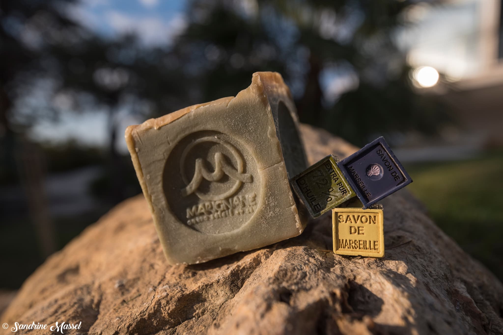 Savon de Marseille logotypé Marignane
