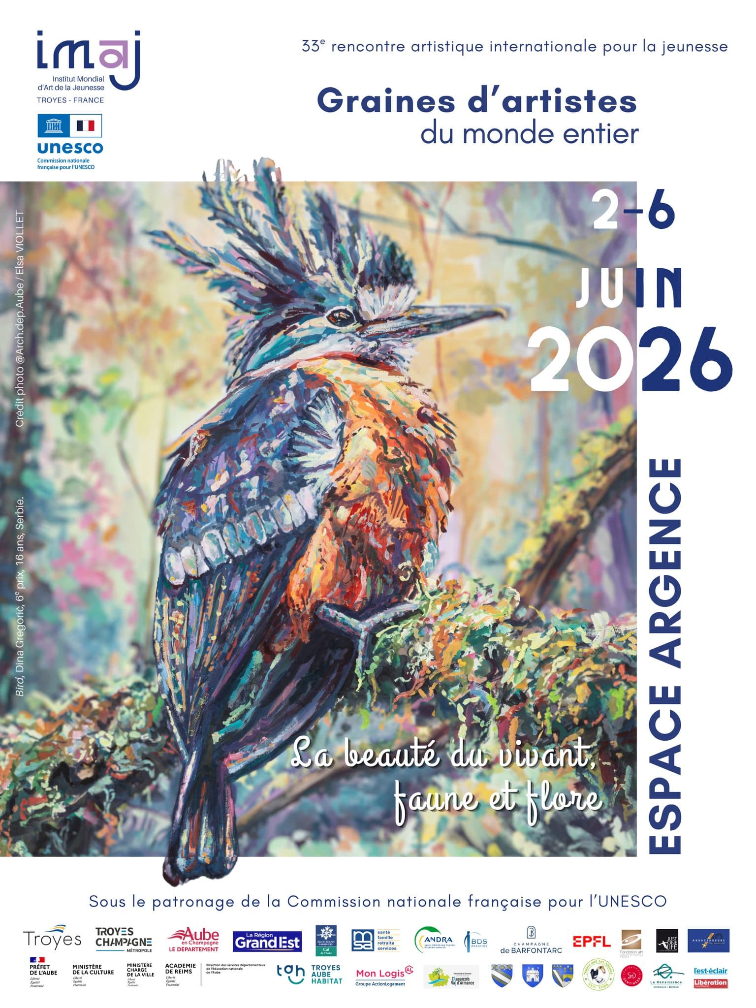 Graines d’artistes du monde entier 2026_Troyes