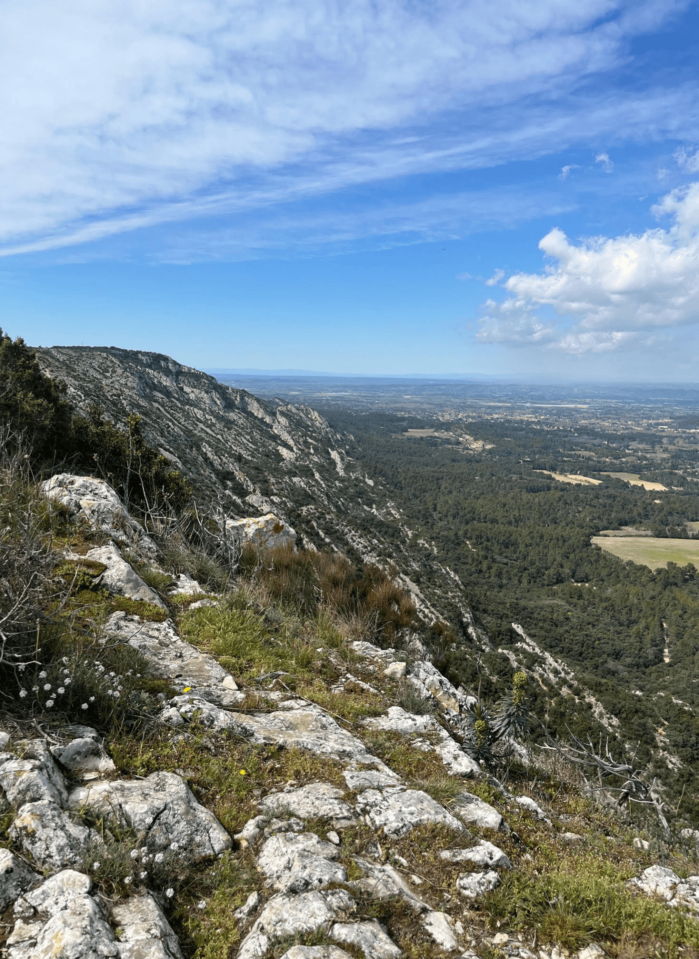Les crêtes de Saint-Rémy-de-Provence