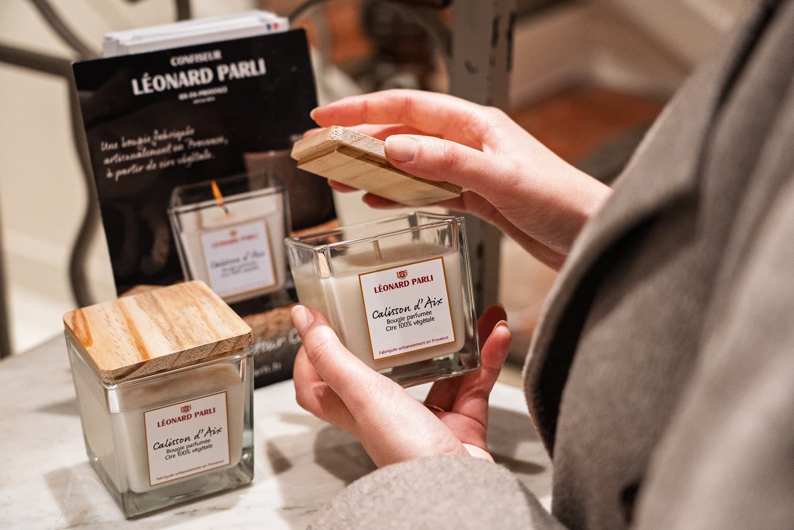 Confiserie Léonard Parli - La boutique Aix-Espariat