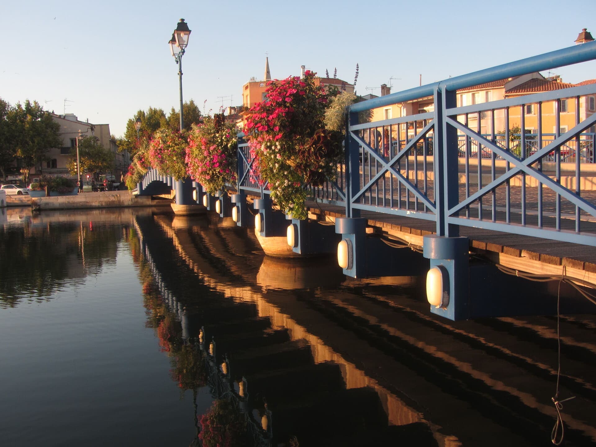 Ponts bleus de la passe Nord_Martigues