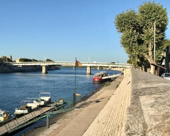Les quais du Rhône