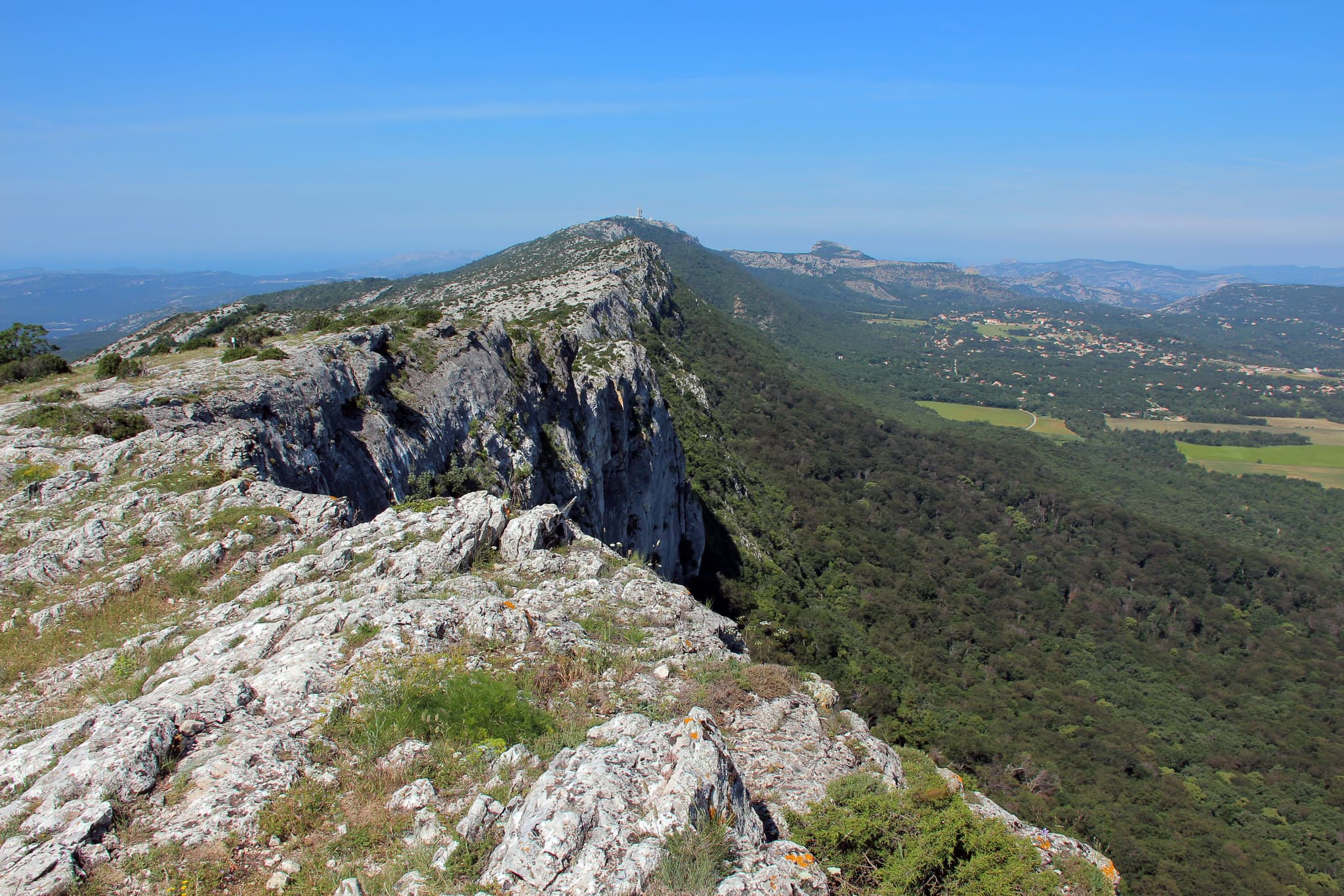 Le Pic de Bertagne depuis Auriol