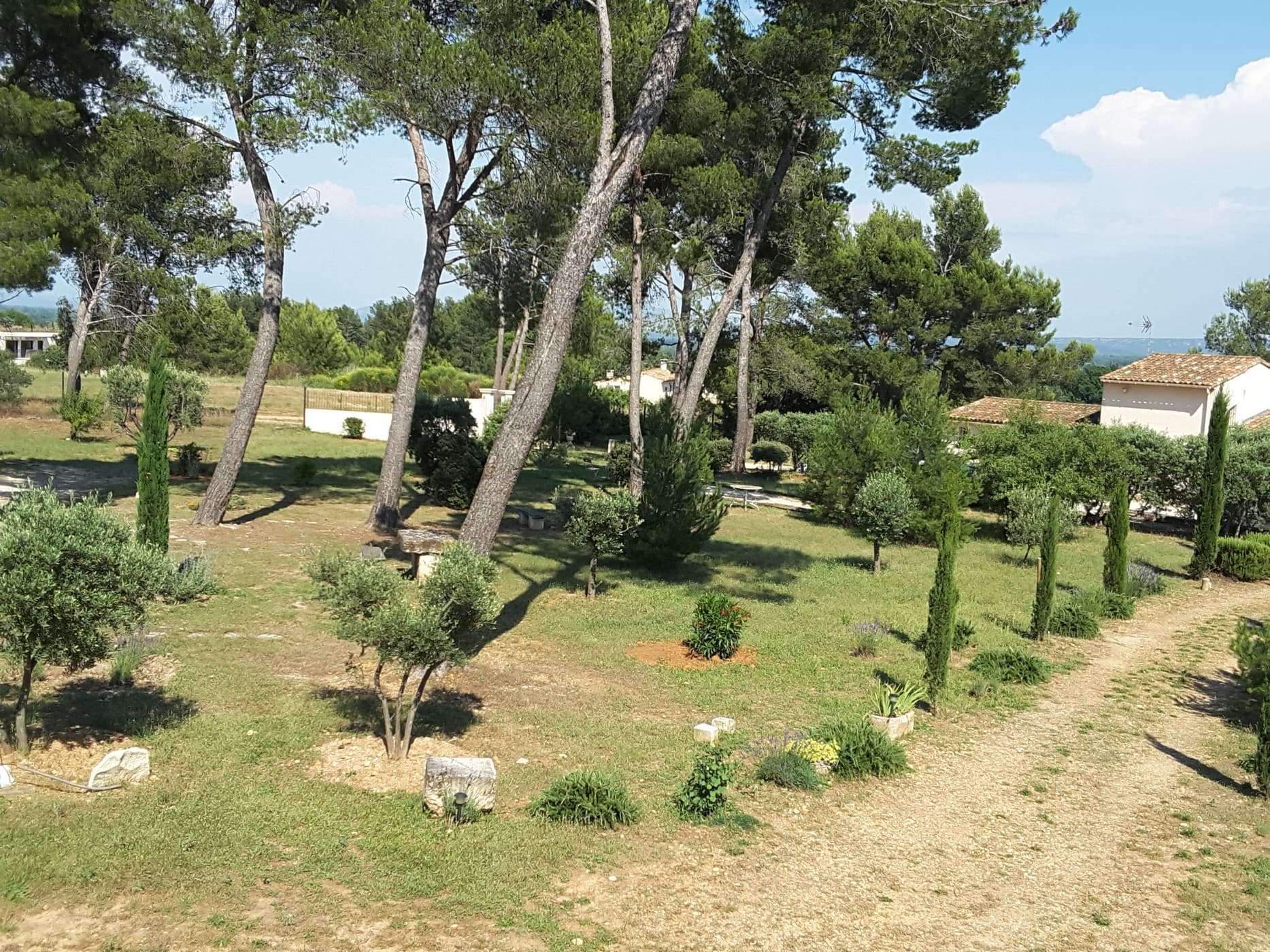 Mas Clair de Lune jardin