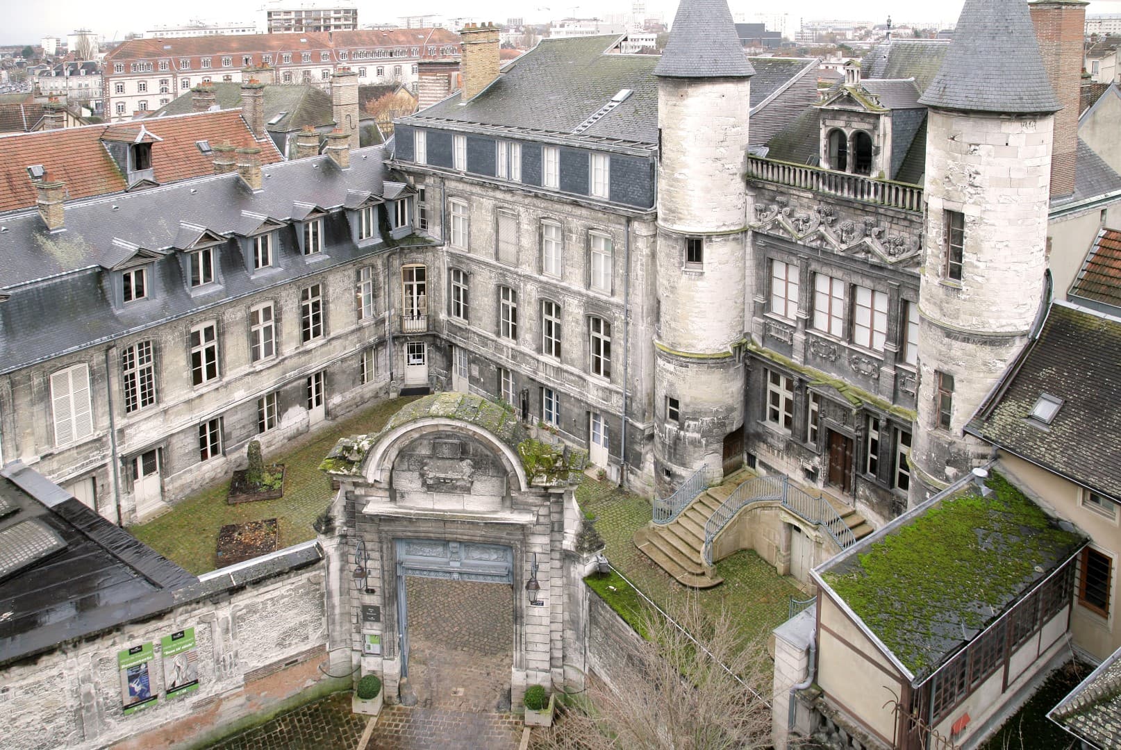 Hôtel de Vauluisant - Vue aérienne