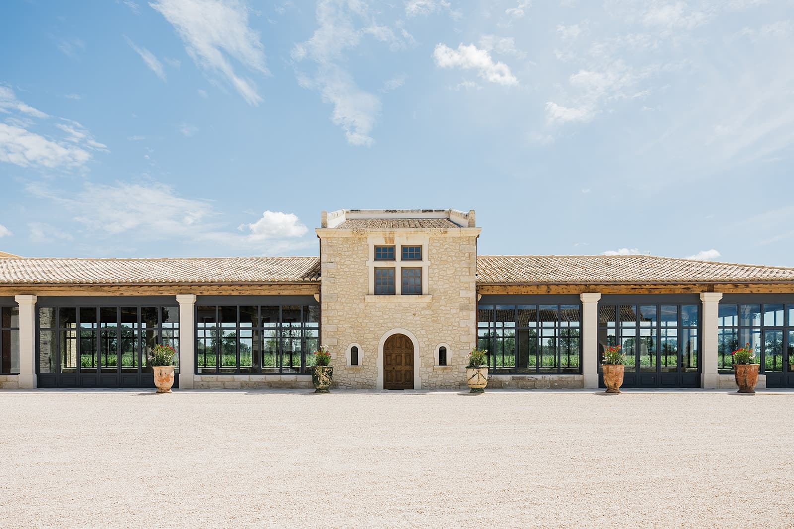 Salle de réception du Domaine du Mas de Rey