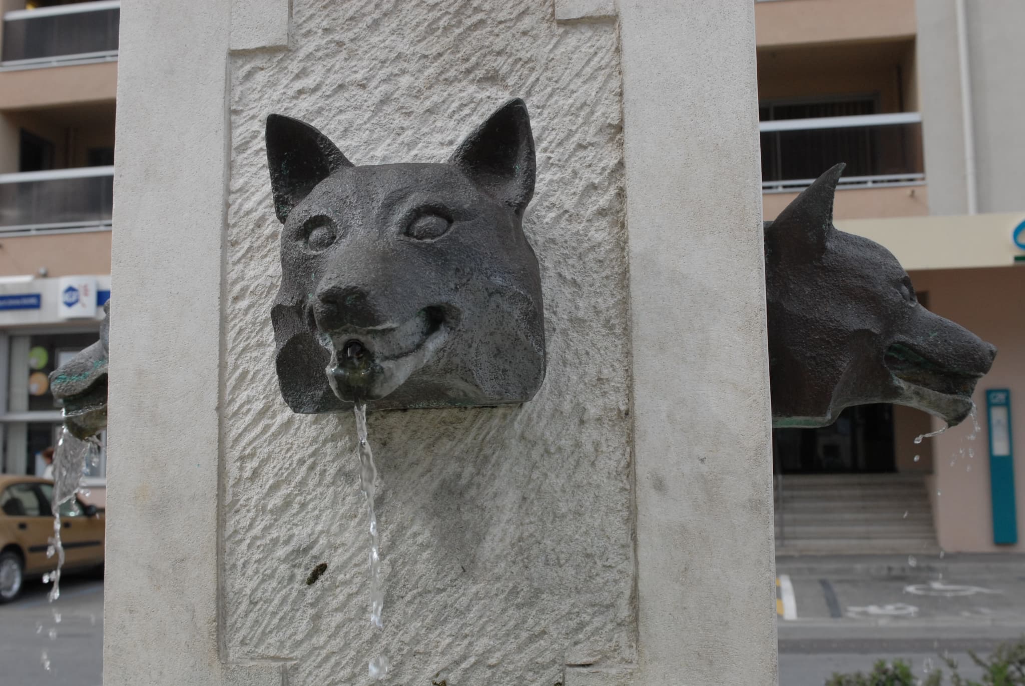 Fontaine des quatre renards