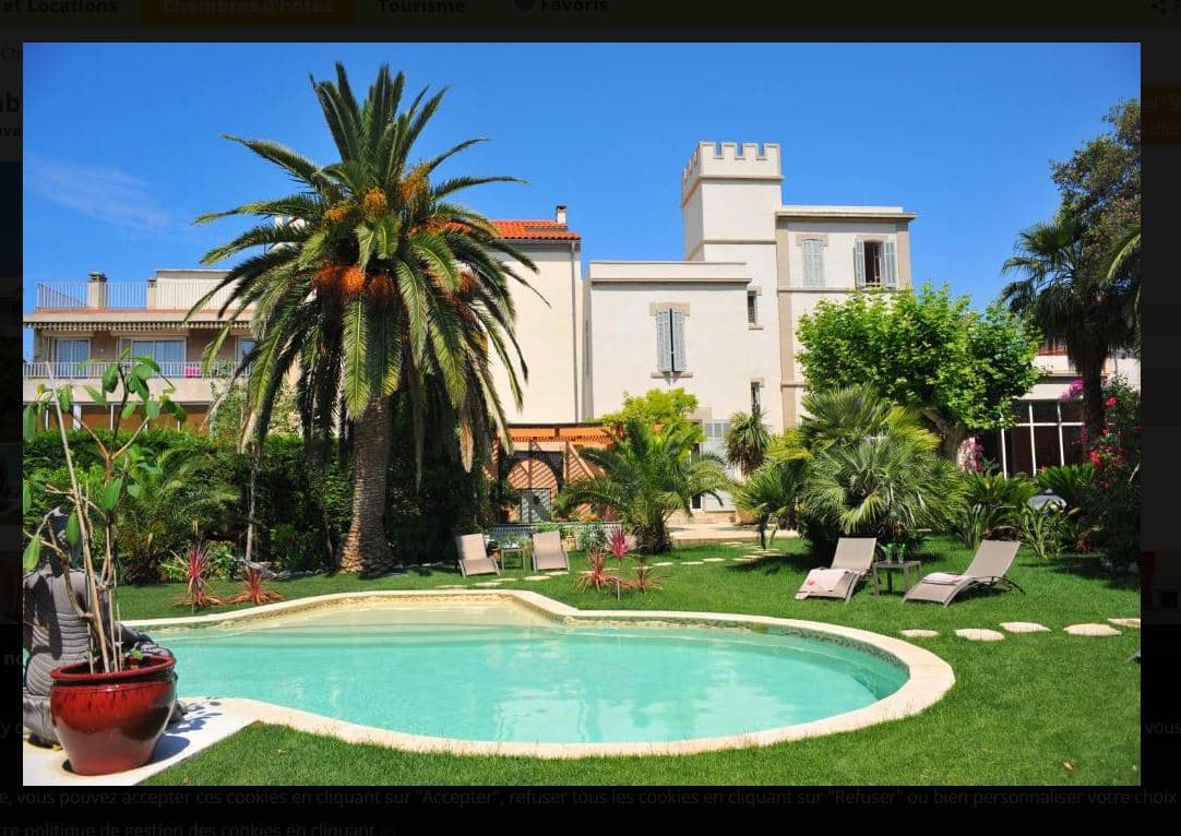 Chambre d'hôtes Villa Valflor Marseille