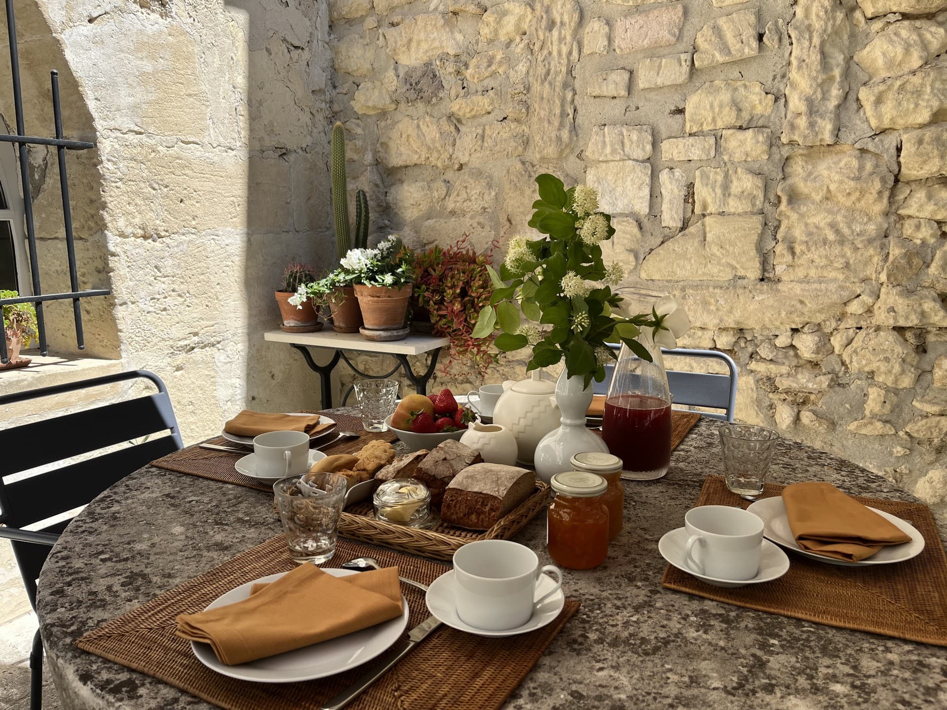 Mas Calao petit déjeuner
