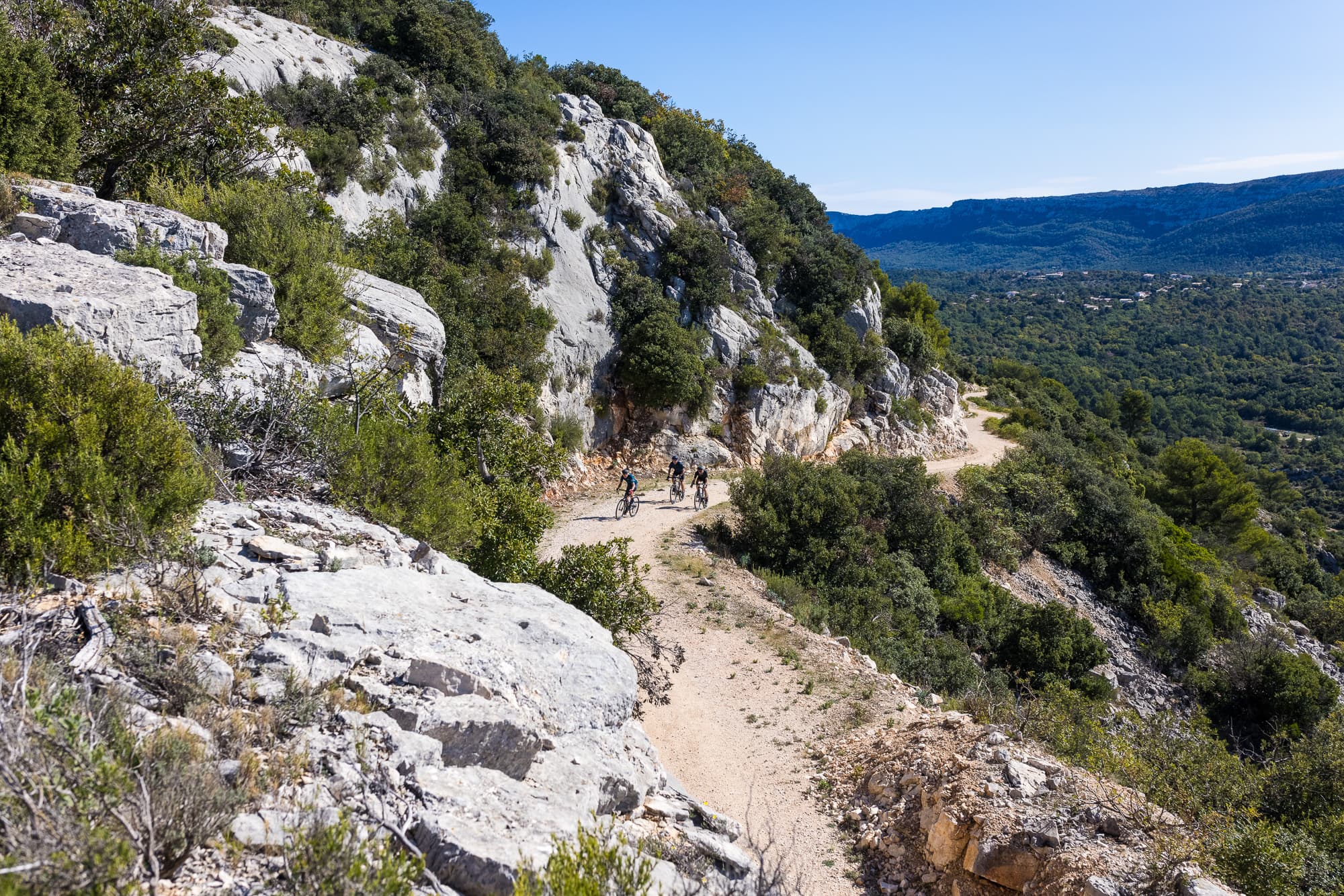 Gravel sous la Sainte-Baume