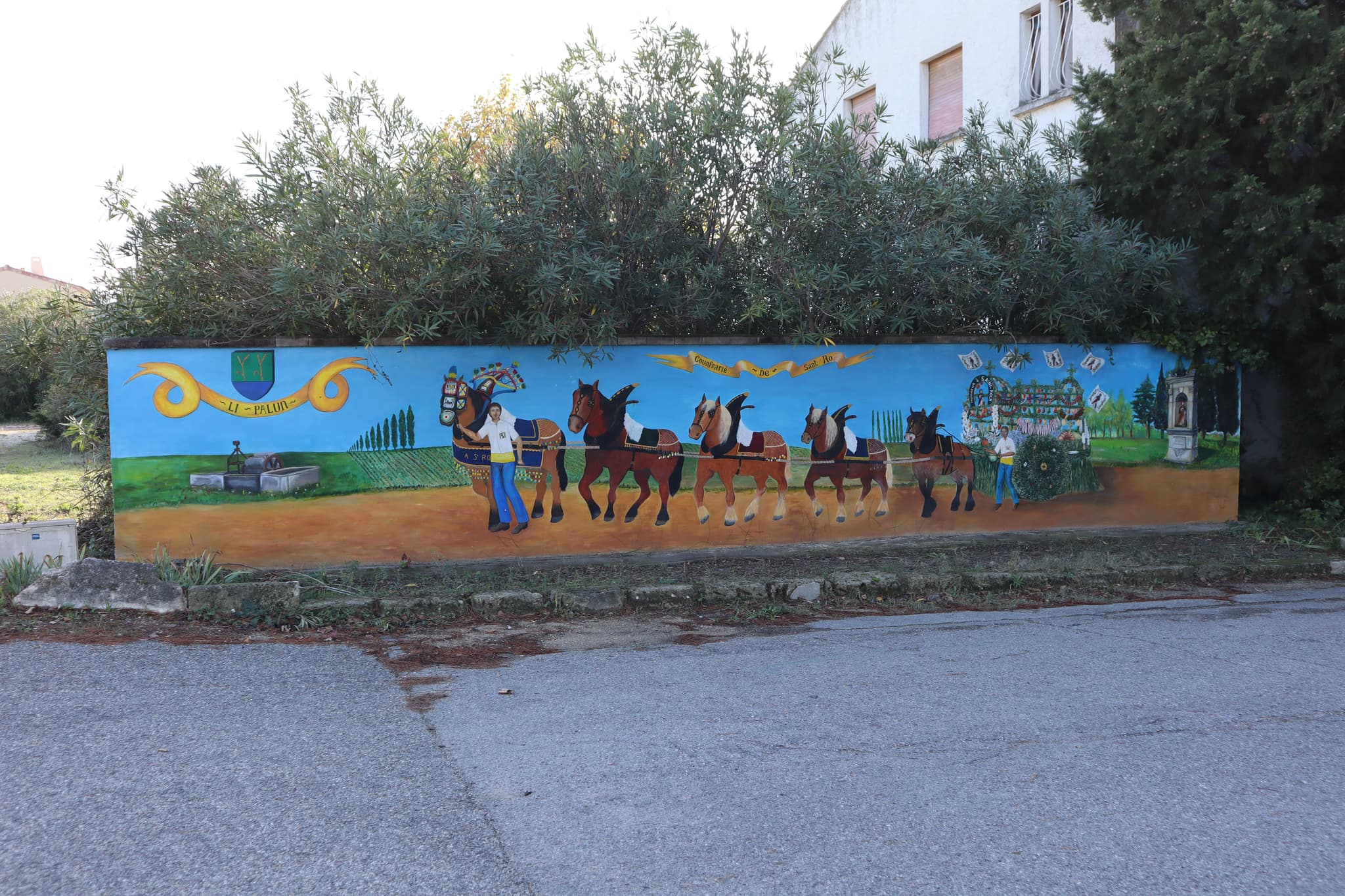 Fresque Saint-Roch_Noves