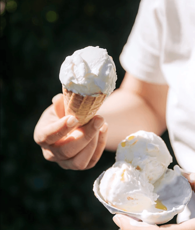 Glace cézanne