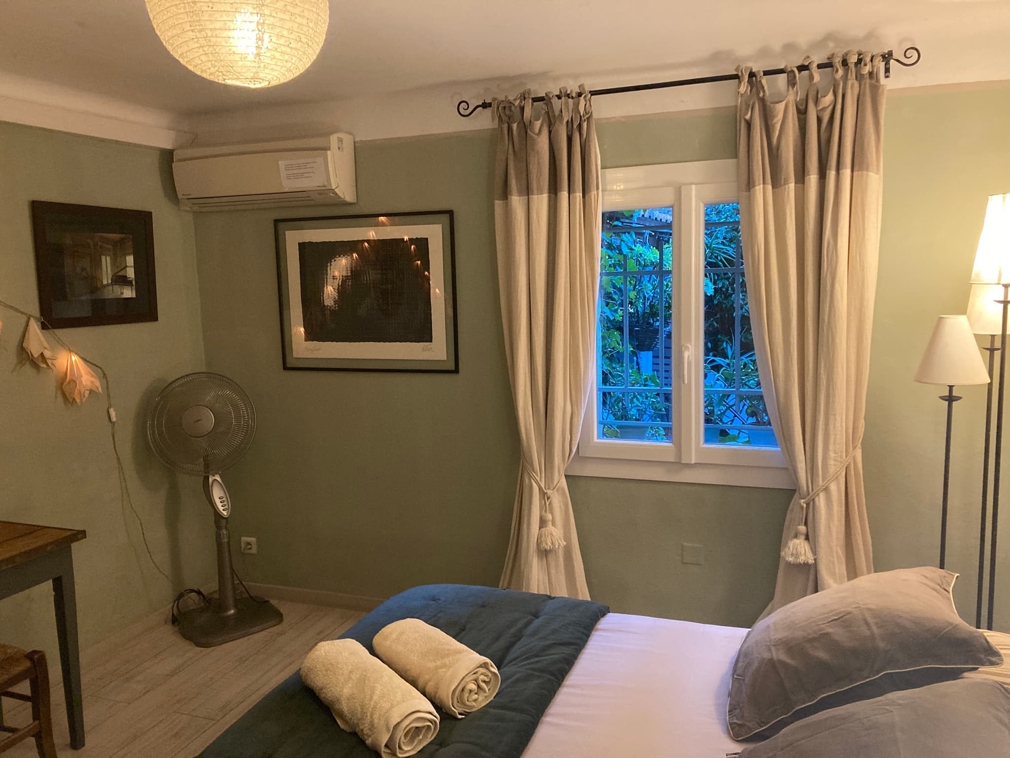 Chambre côté terrasse