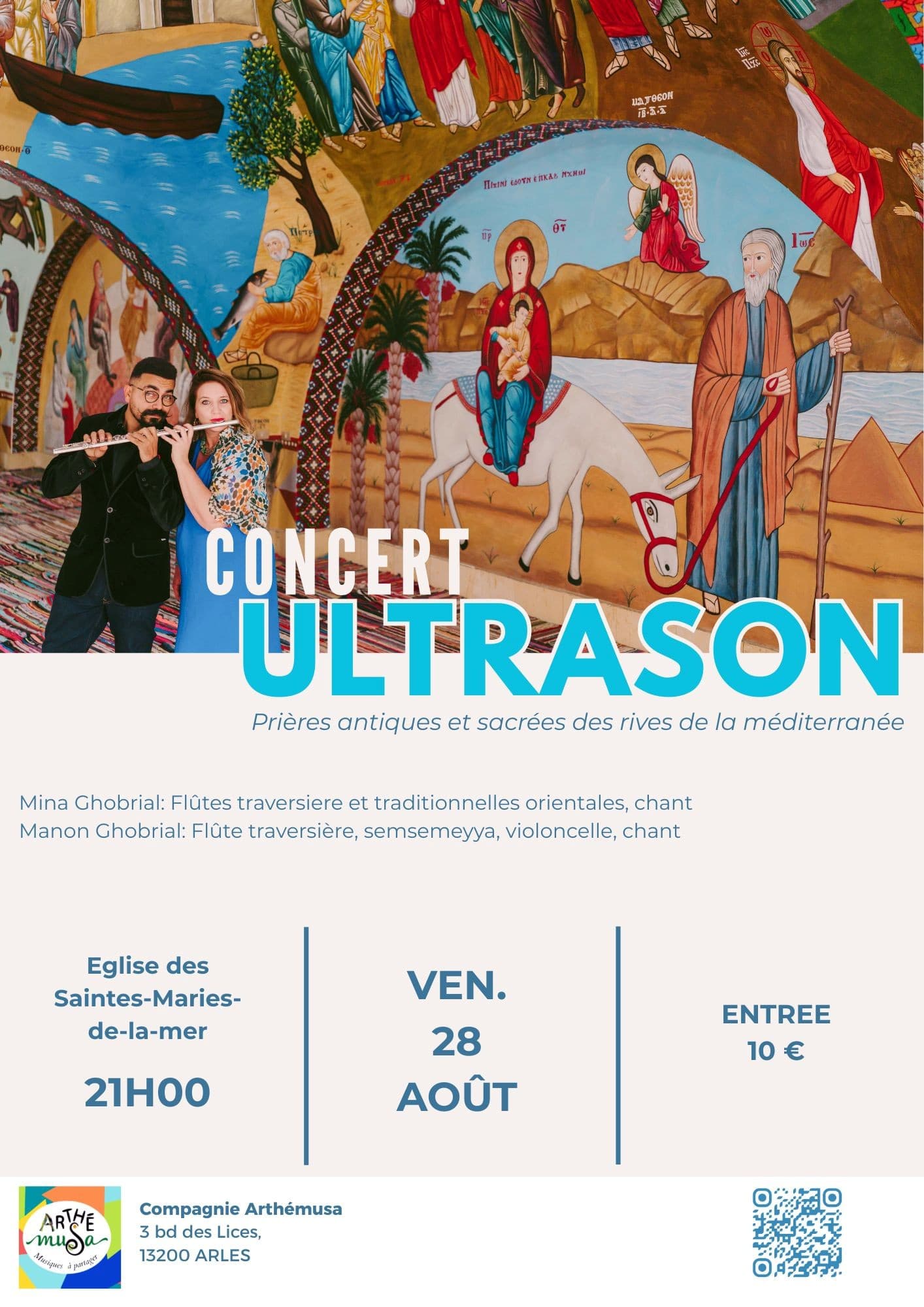 Concert Ultrason à l’église –_Saintes-Maries-de-la-Mer