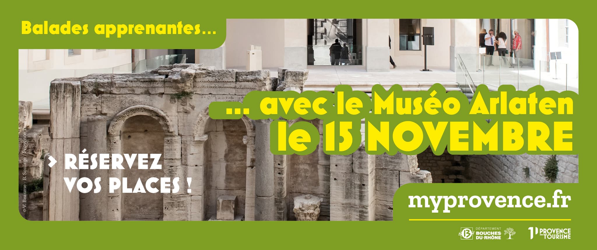 Balade apprenante culturelle au Museon Arlaten_Arles