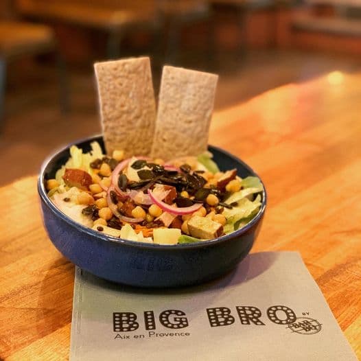 La salade bio et vegan