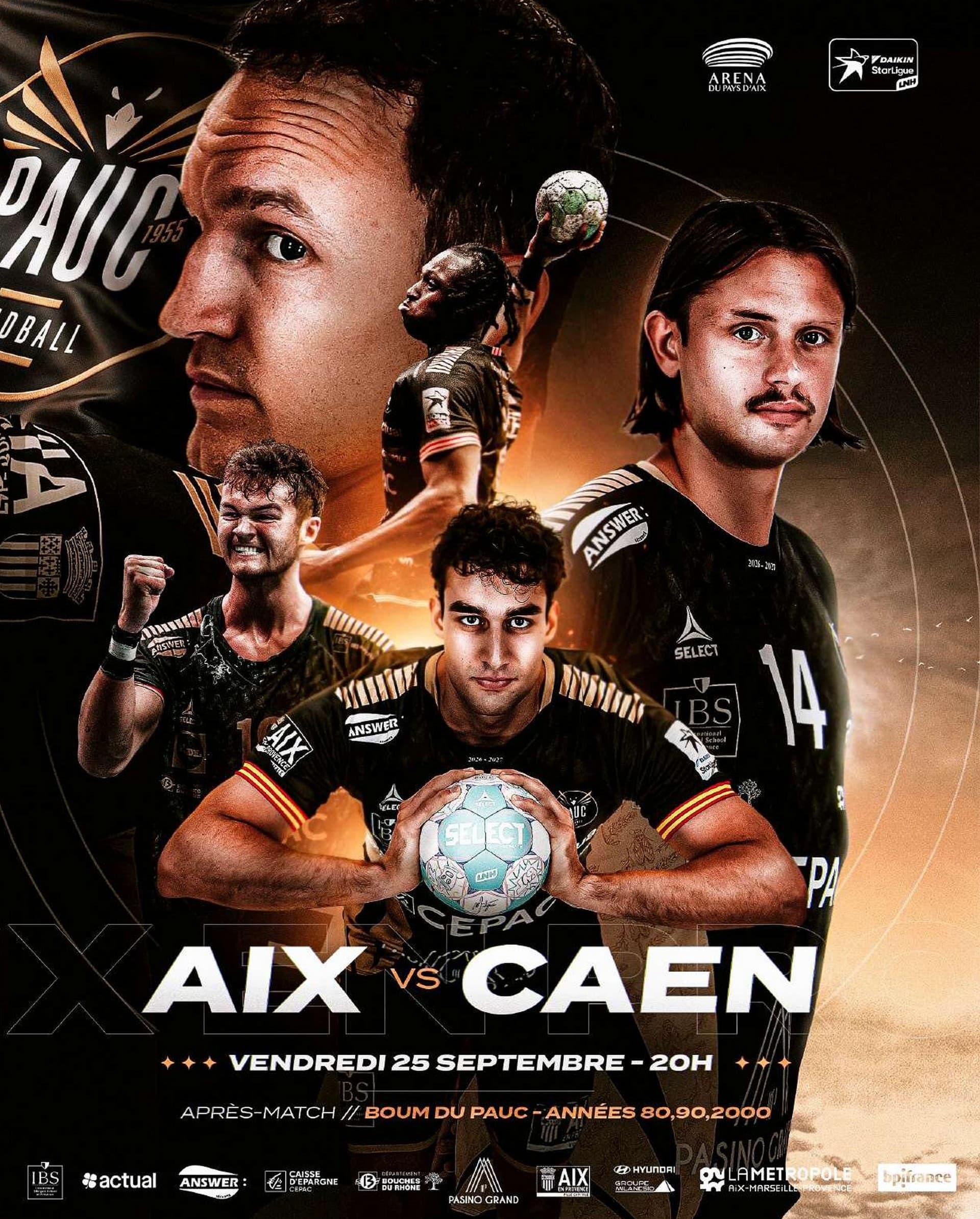 Sport - PAUC - CAEN_Aix-en-Provence