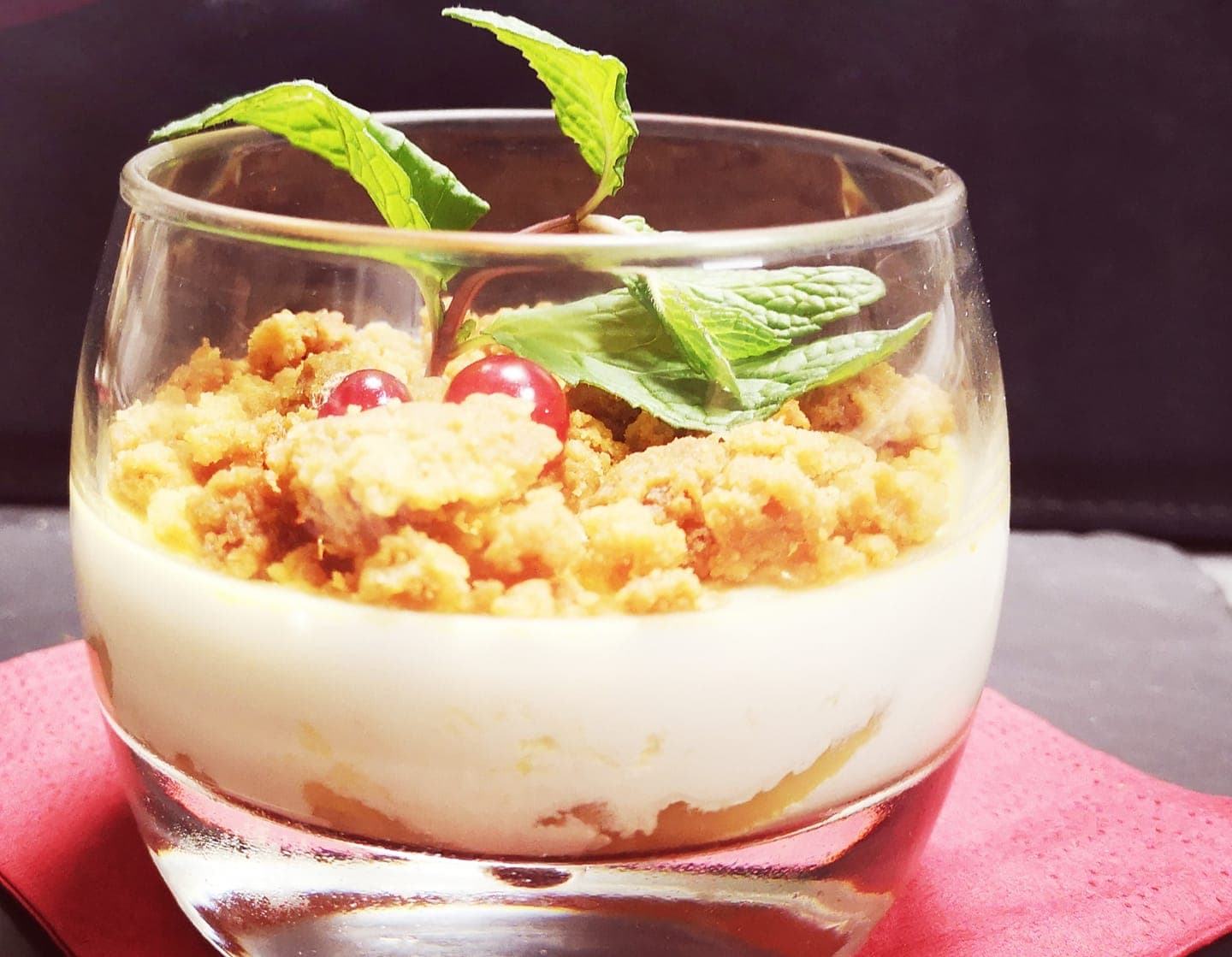 Panna cotta à la mangue