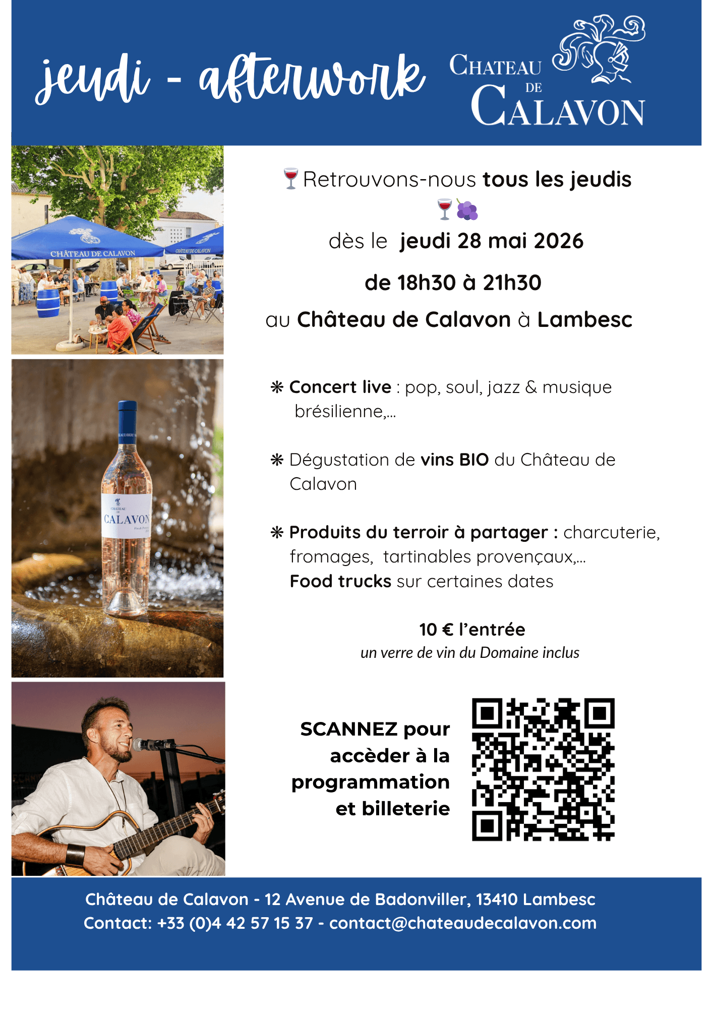 Afterwork brésilien au Château de Calavon_Lambesc