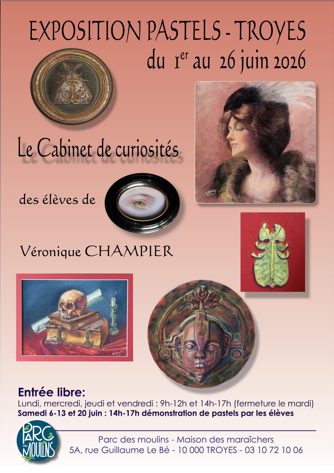 Exposition - Pastels secs