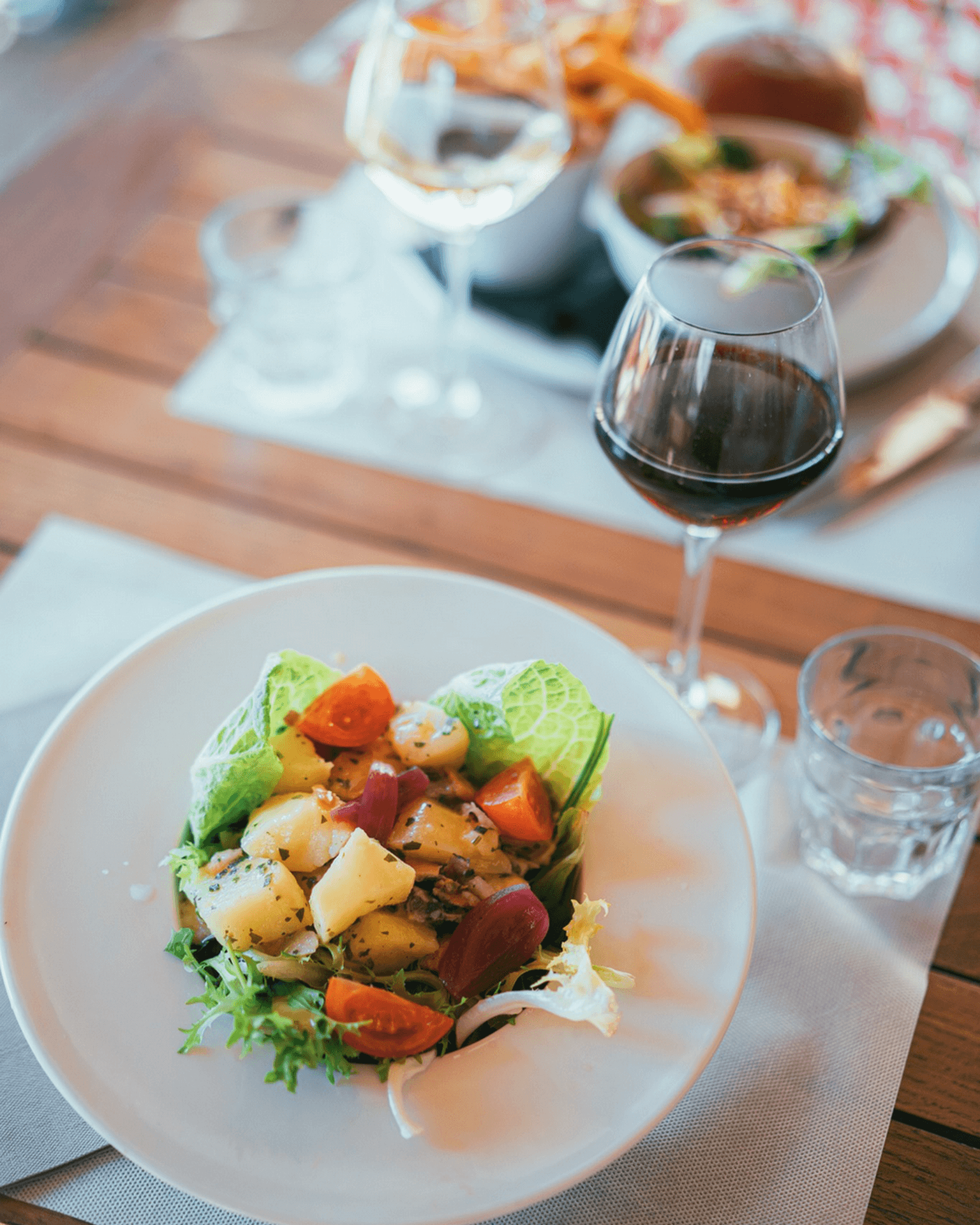 Brasserie Le Progrès à Eygalières Salade