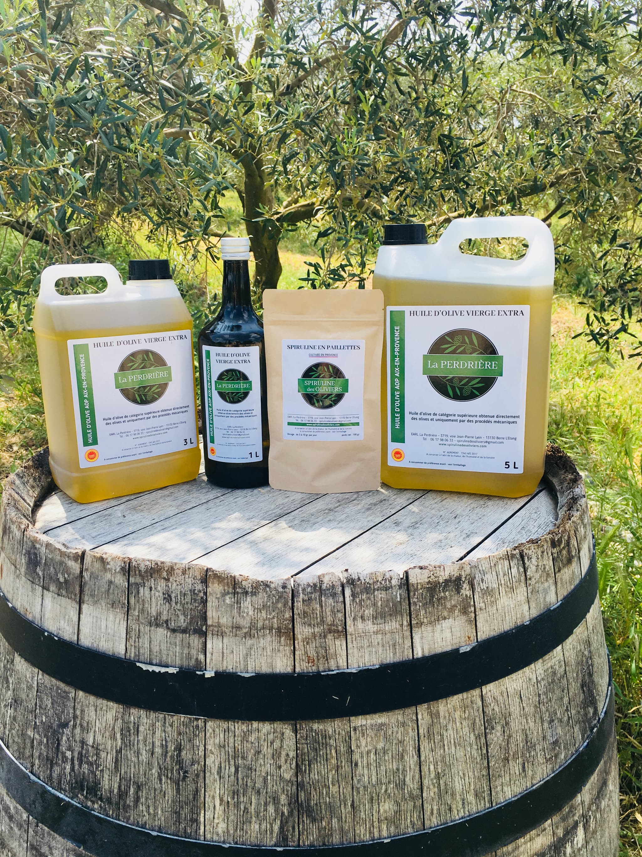 Huiles d'olives