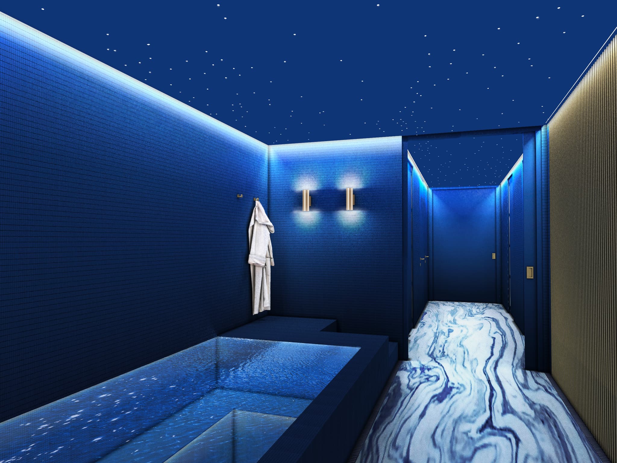 Hôtel spa bleu Phytomer