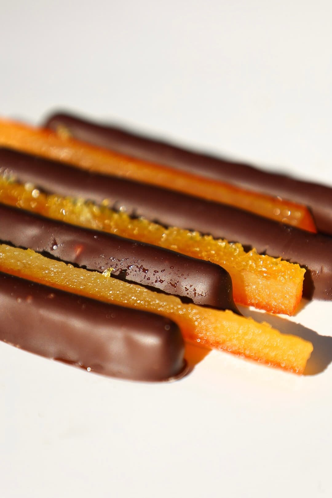 Orangettes au chocolat