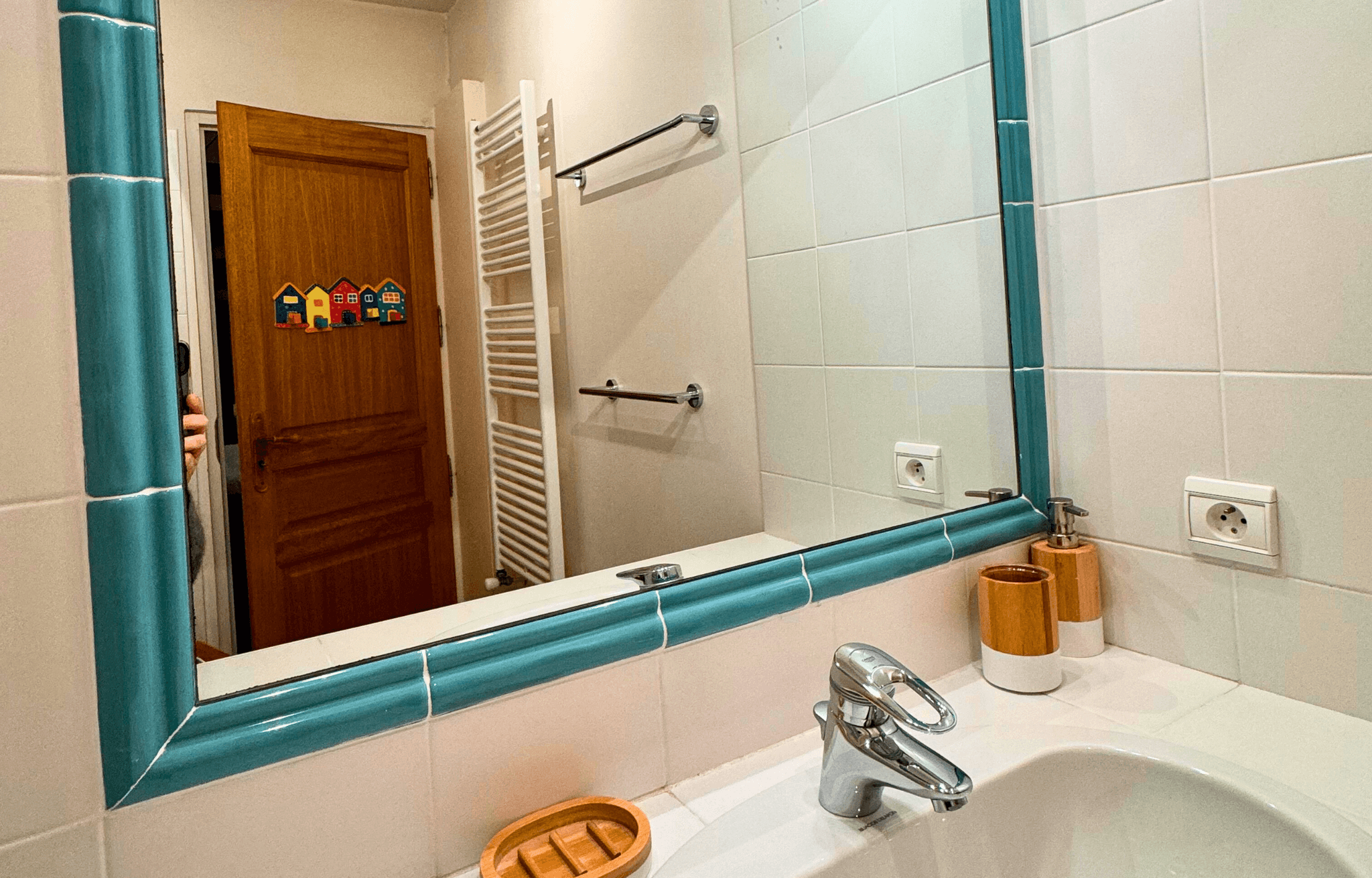 salle de bain du dortoir avec baignoire