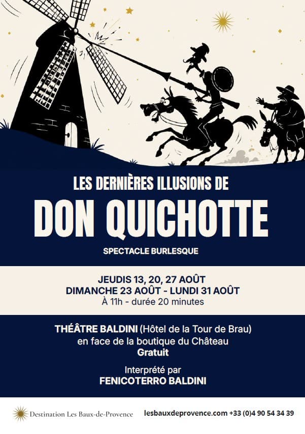 Théâtre : Don Quichotte_Les Baux-de-Provence